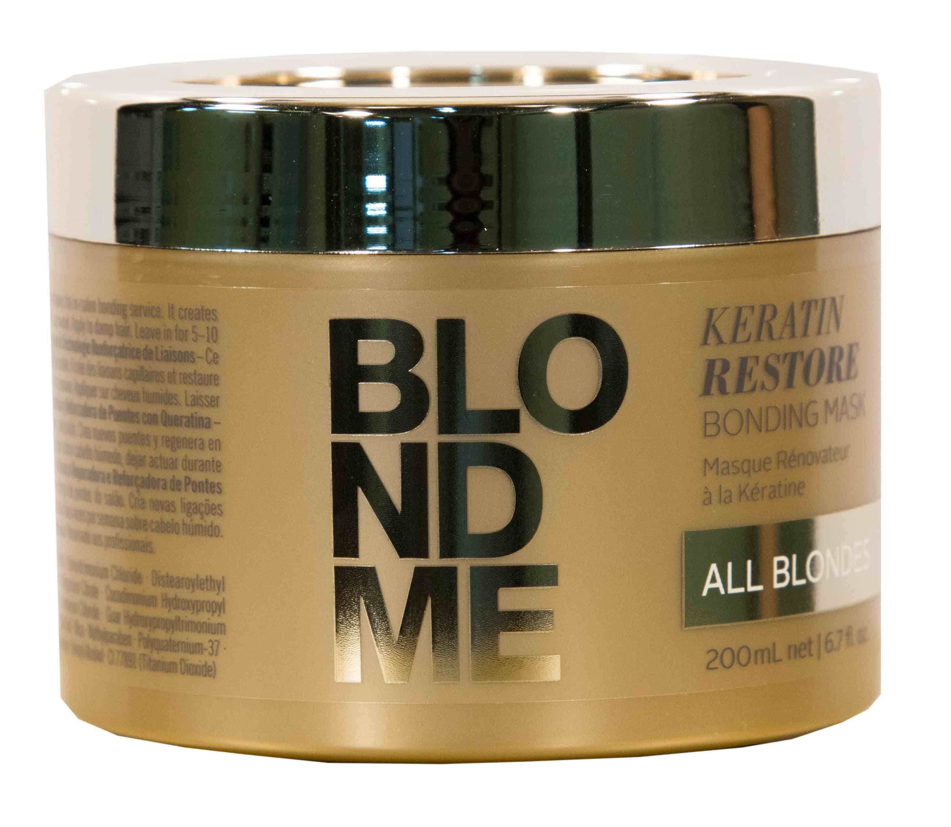 Шварцкопф Профешнл Бондинг-маска Кератиновое восстановление 200 мл (Schwarzkopf Professional, Blondme) фото 2