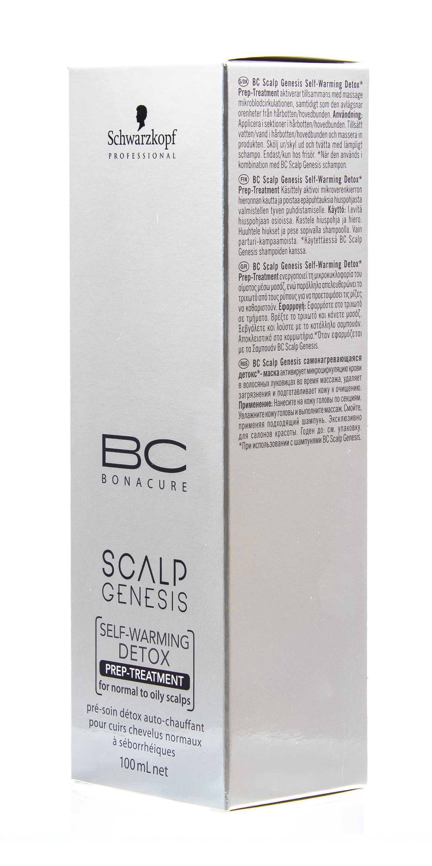 Шварцкопф Профешнл Самонагревающаяся детокс-маска 100мл (Schwarzkopf Professional, Scalp Genesis) фото 4