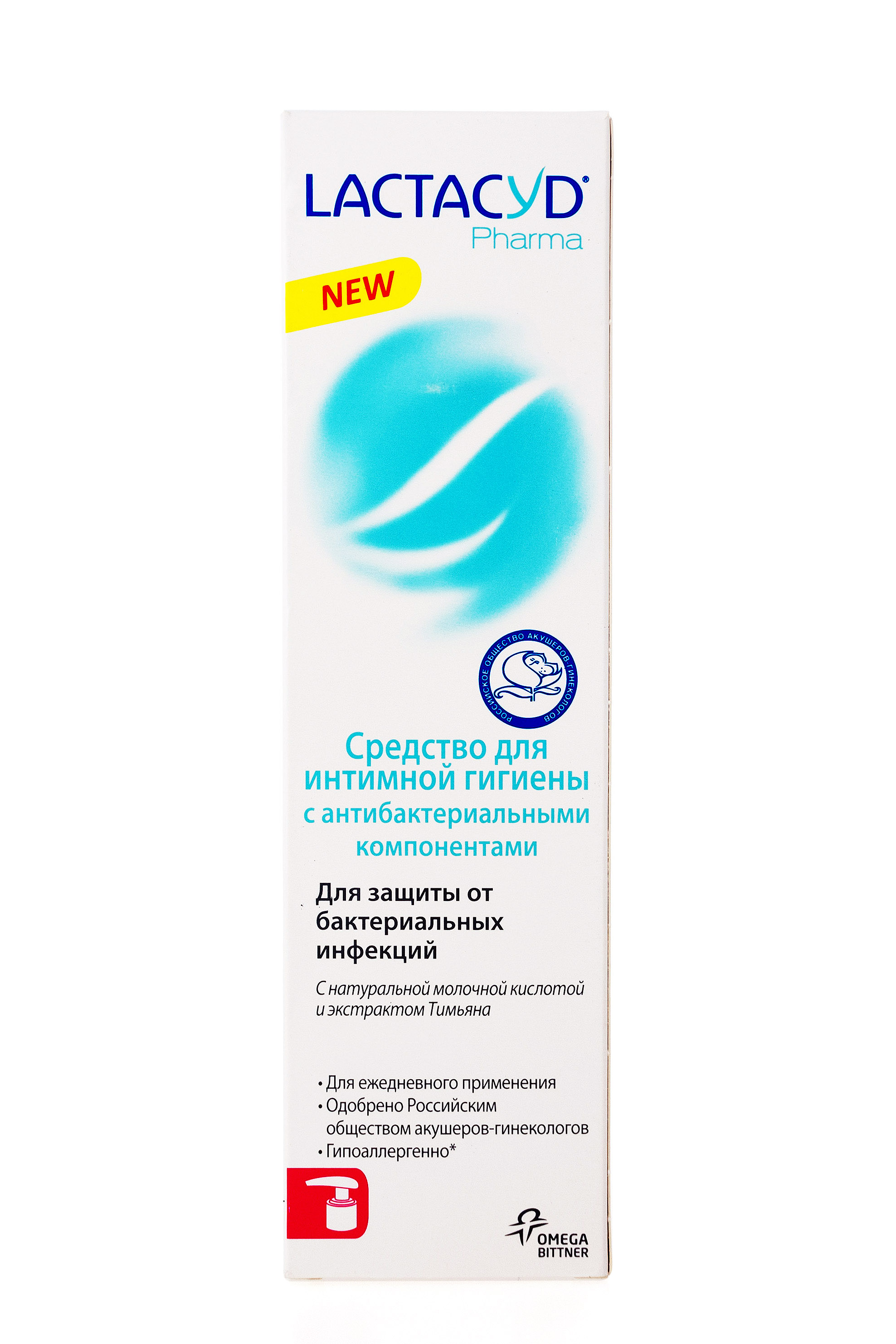 Лактацид Антибактериальное средство для интимной гигиены 250 мл (Lactacyd, Lactacyd pharma) фото 0
