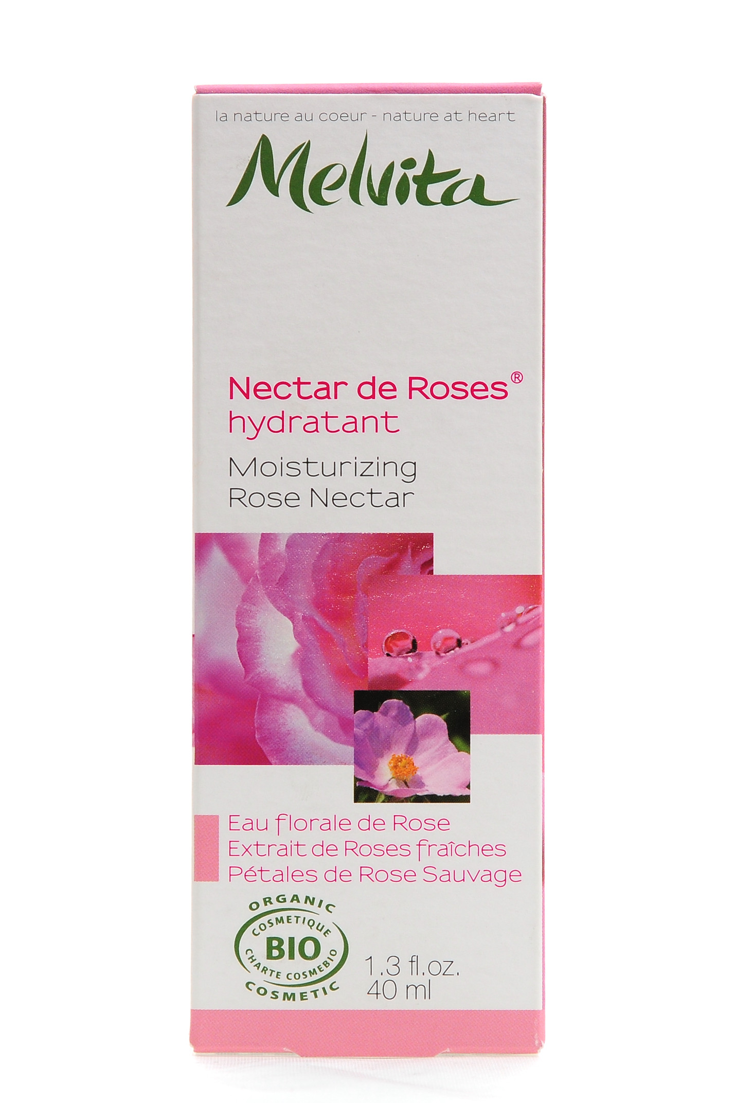 Мелвита Увлажняющий крем Розовый Нектар,  40 мл (Melvita, Nectar de Rose) фото 3