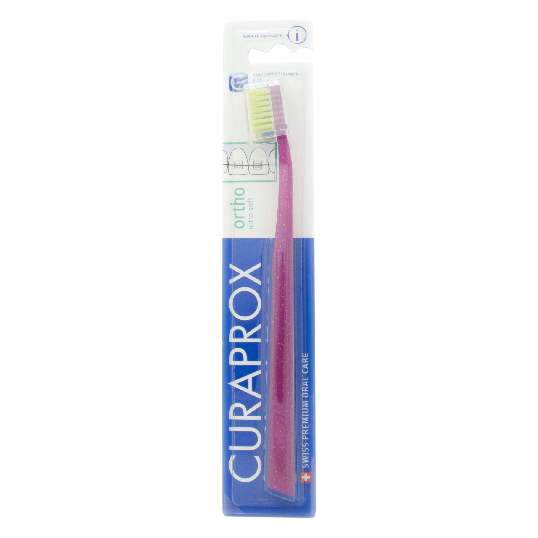 Купить Ортодонтическая зубная щетка Curaprox Мануальные зубные щетки ...