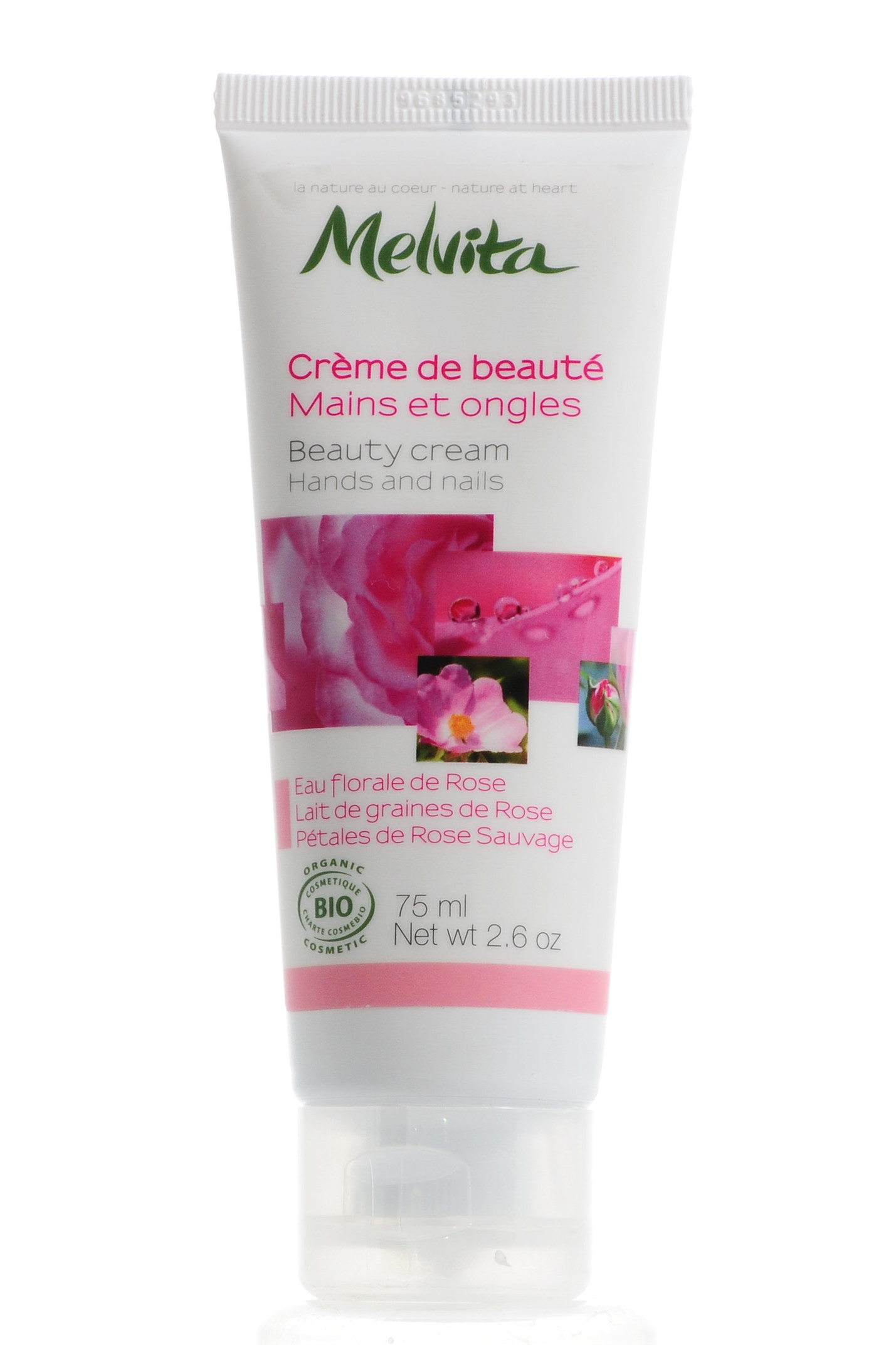 Мелвита Крем для рук Розовый Нектар 75 мл (Melvita, Nectar de Rose) фото 2