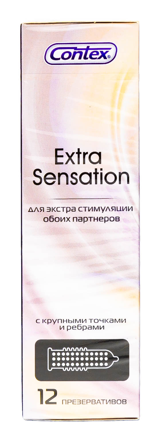 Контекс Презервативы Extra Sensation с крупными точками и ребрами, 18 шт (Contex, Презервативы) фото 2