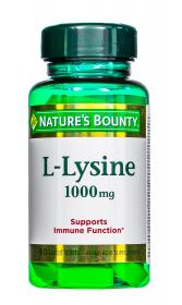 Natures Bounty L- Лизин 1000 мг таблетки 60 шт. фото