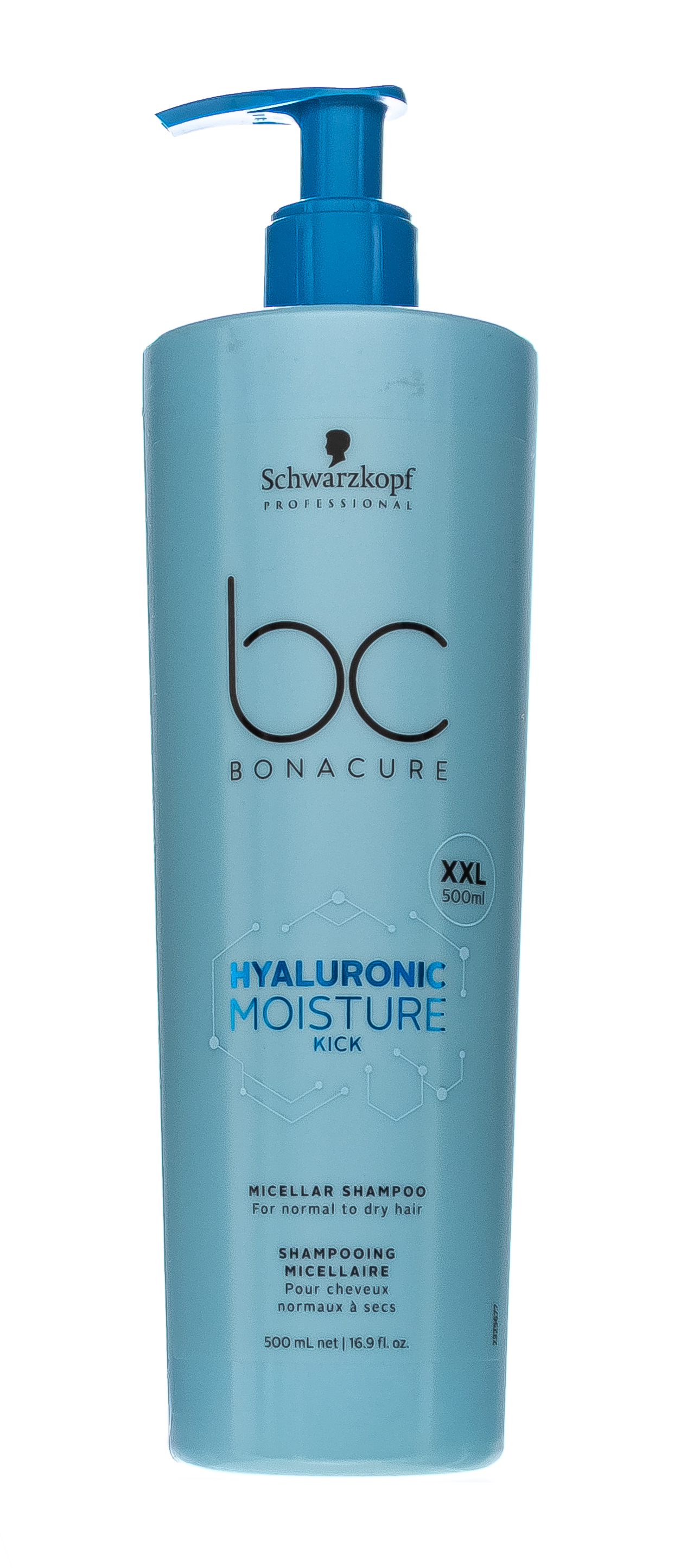 Шварцкопф Профешнл Мицеллярный Шампунь Hyaluronic Moisture Kick 500 мл (Schwarzkopf Professional, BC Bonacure) фото 1