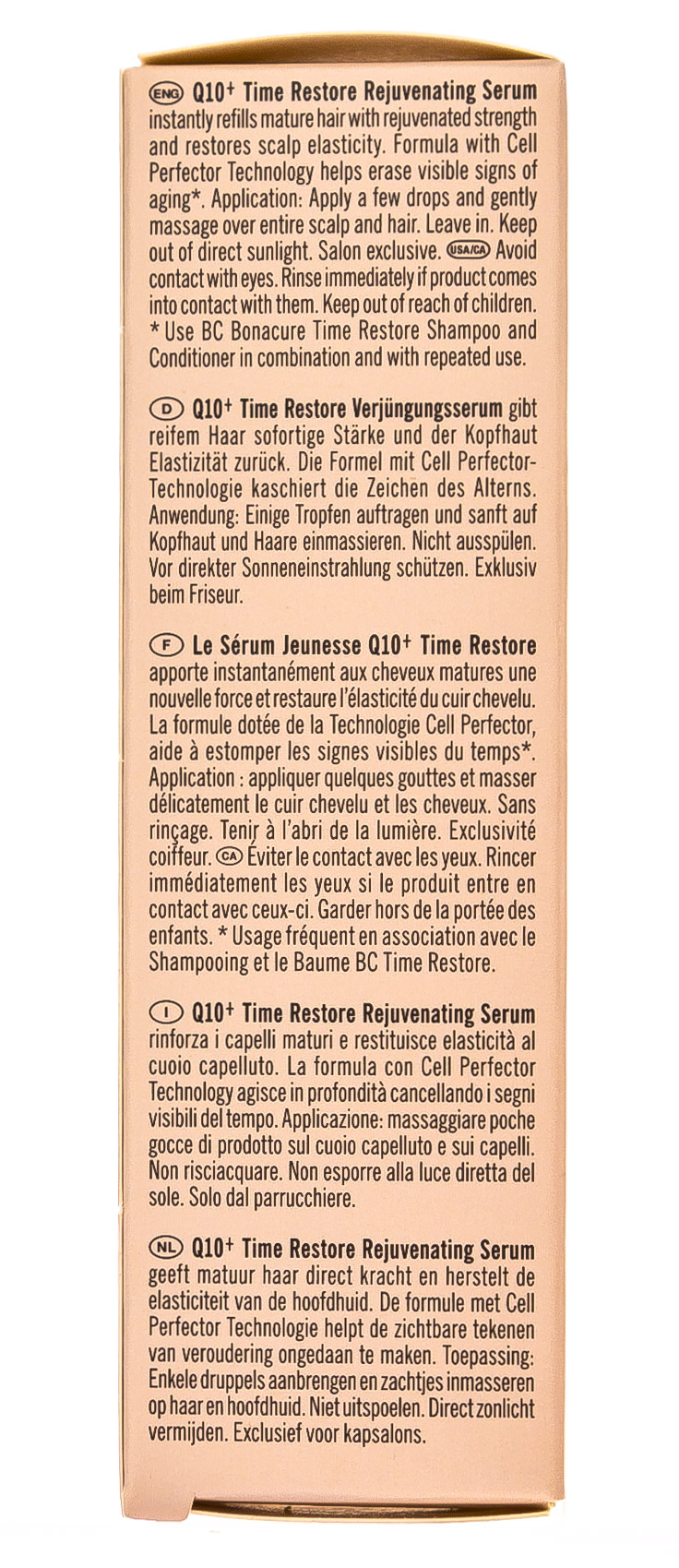Шварцкопф Профешнл Омолаживающая сыворотка Q10 Time Restore 30 мл (Schwarzkopf Professional, BC Bonacure) фото 3