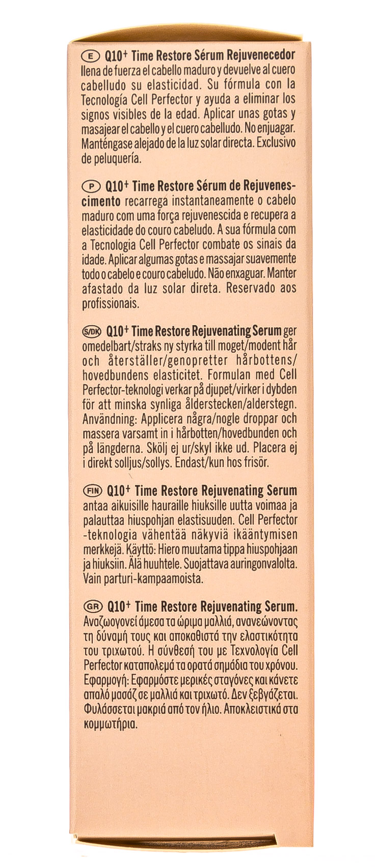 Шварцкопф Профешнл Омолаживающая сыворотка Q10 Time Restore 30 мл (Schwarzkopf Professional, BC Bonacure) фото 4