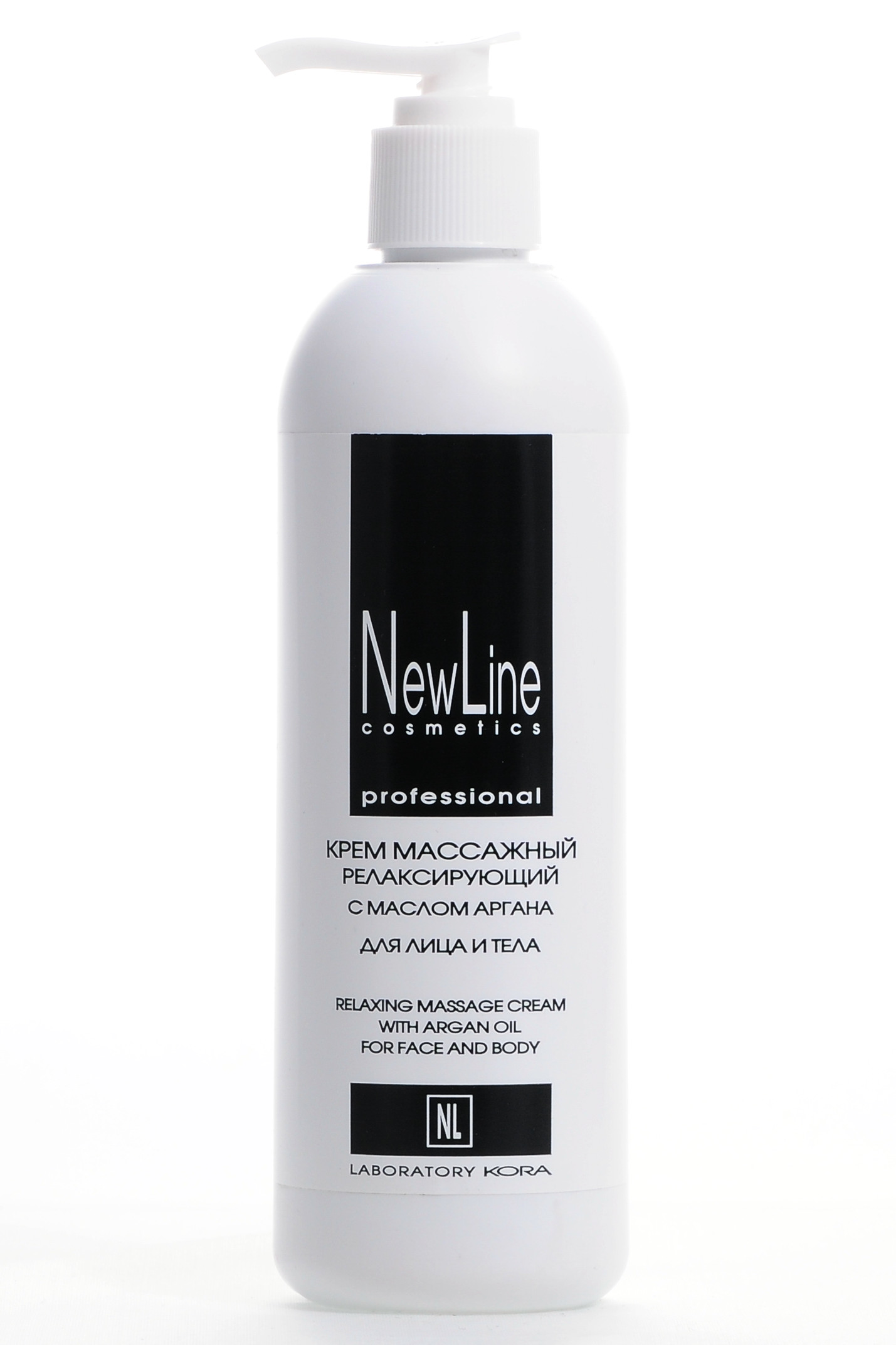 Нью Лайн Крем массажный релаксирующий с маслом арганы 330 м (New line, New line Массаж) фото 1