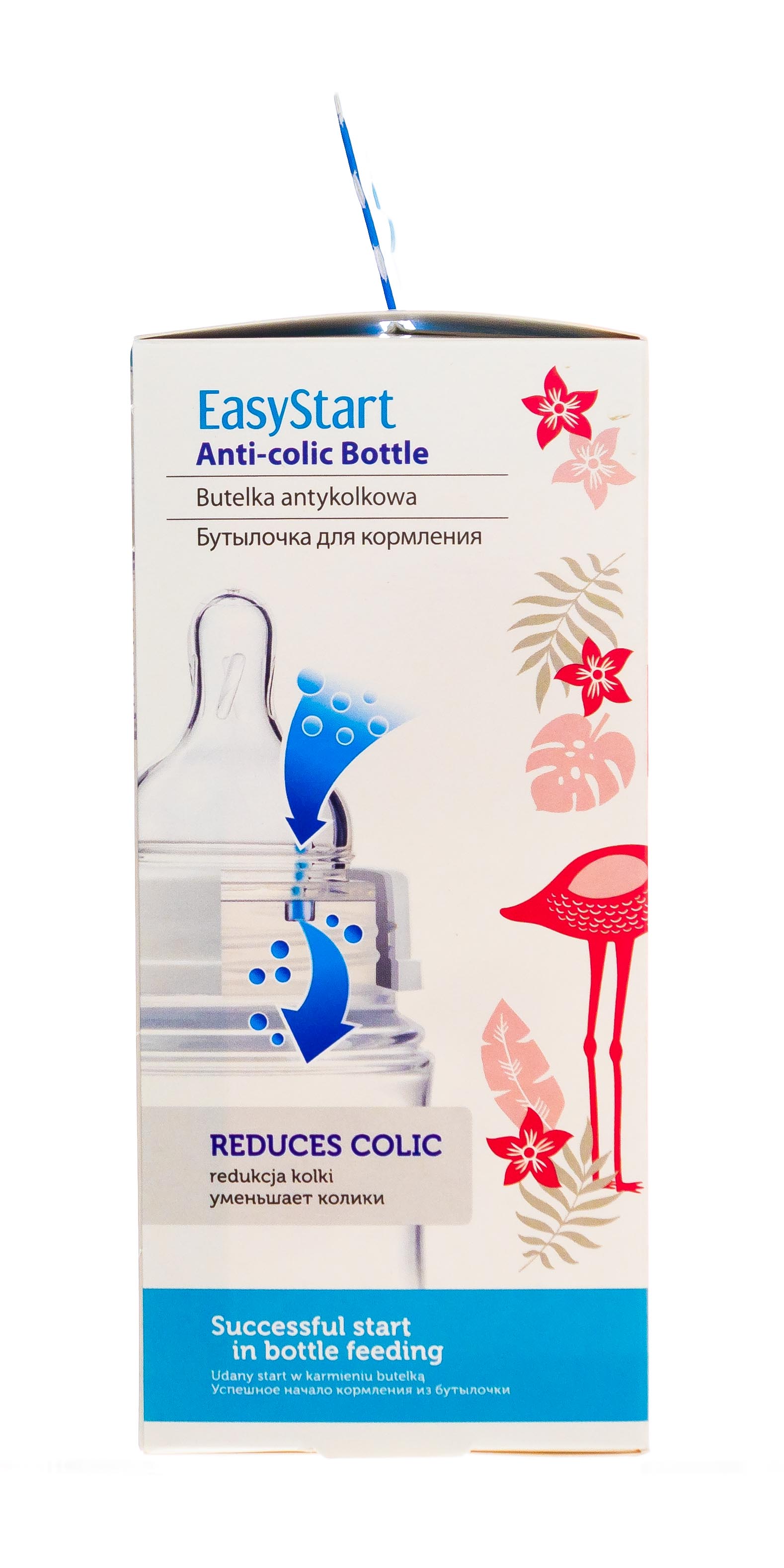 Канпол Бутылочка PP EasyStart с широким горлышком антиколиковая 120 мл, 0+, In the clouds, розовая (Canpol, Бутылочки) фото 5