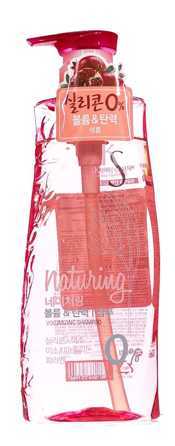 Керасис Шампунь для волос, объем и эластичность, с морскими водорослями 500 мл (Kerasys, Naturing) фото 1