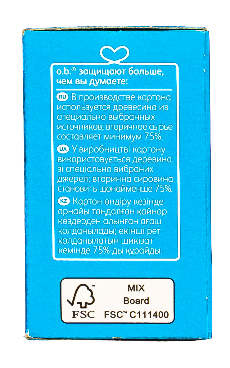 О Би Тампоны супер 16 штук (O.B., ProComfort) фото 3
