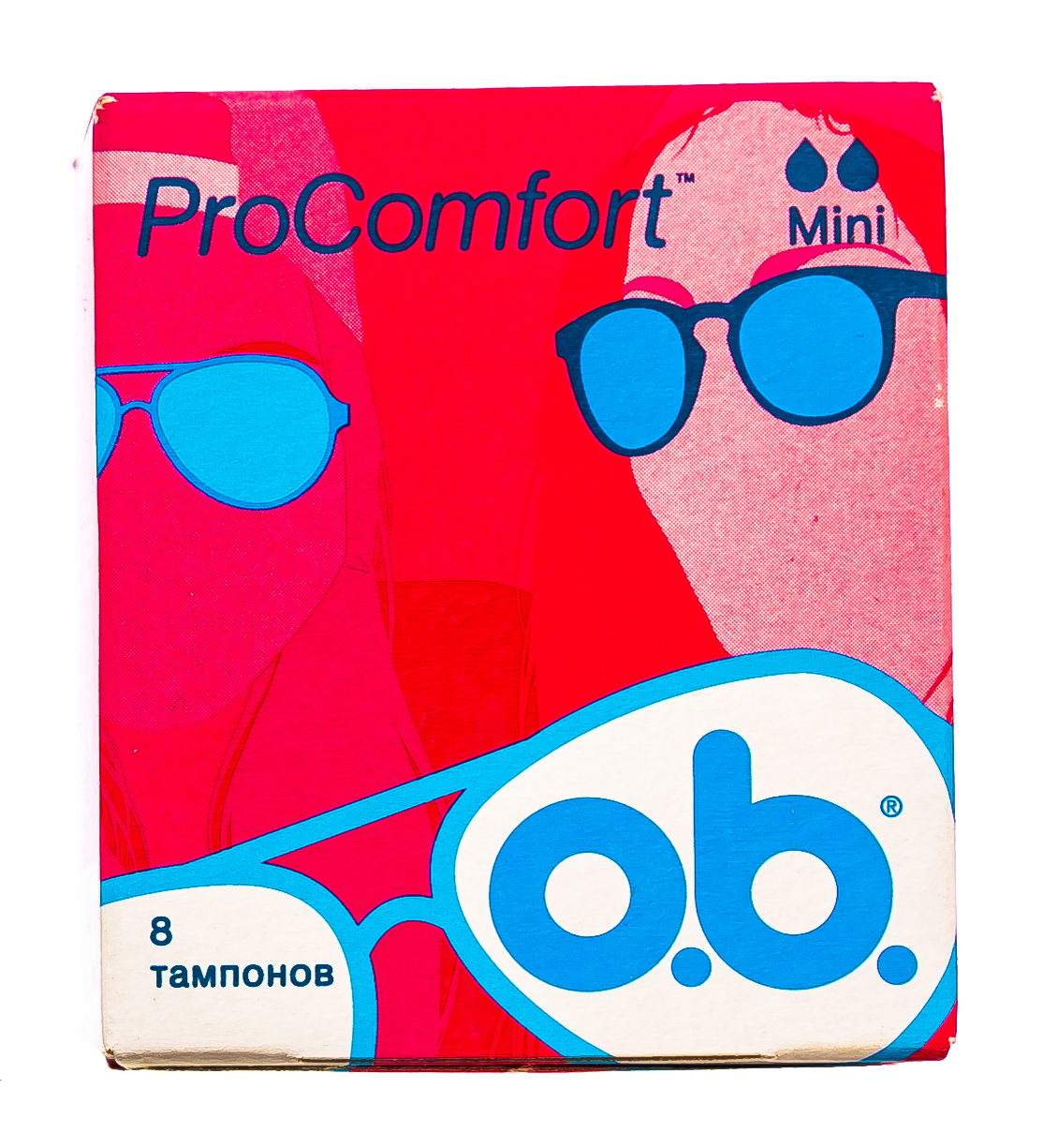О Би Тампоны мини 8 штук (O.B., ProComfort) фото 1