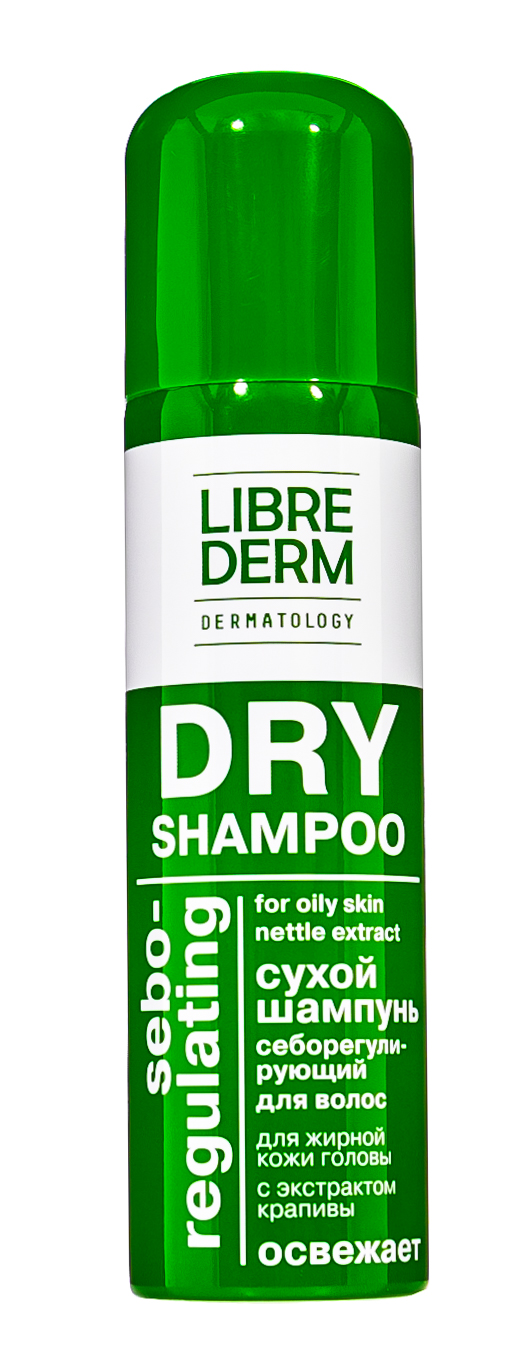 Либридерм Сухой шампунь с экстрактом крапивы себорегулирующий, 150 мл (Librederm, Шампуни) фото 1