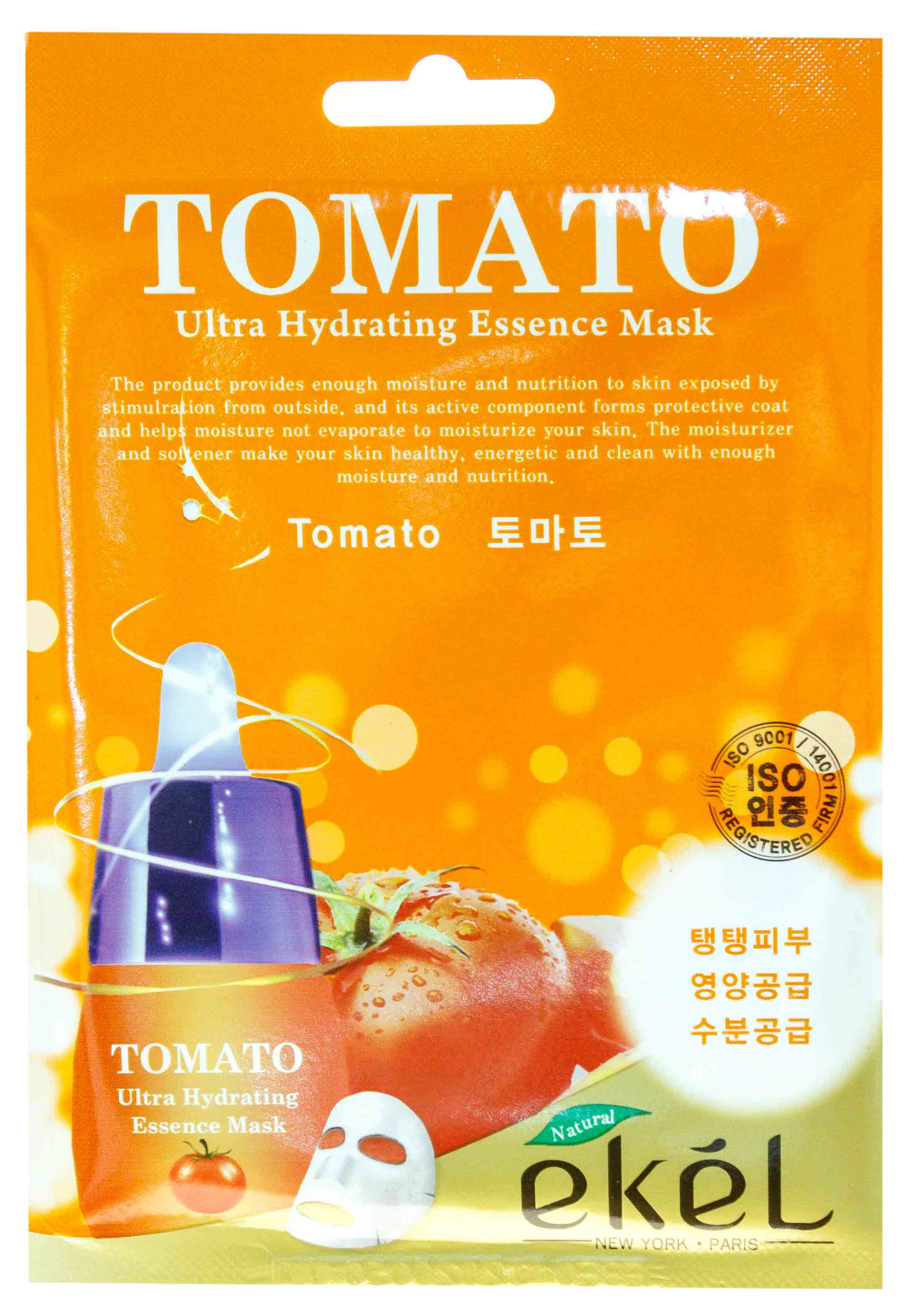 Экель Тканевая маска с экстрактом томата, 25 г (Ekel, Mask) фото 1