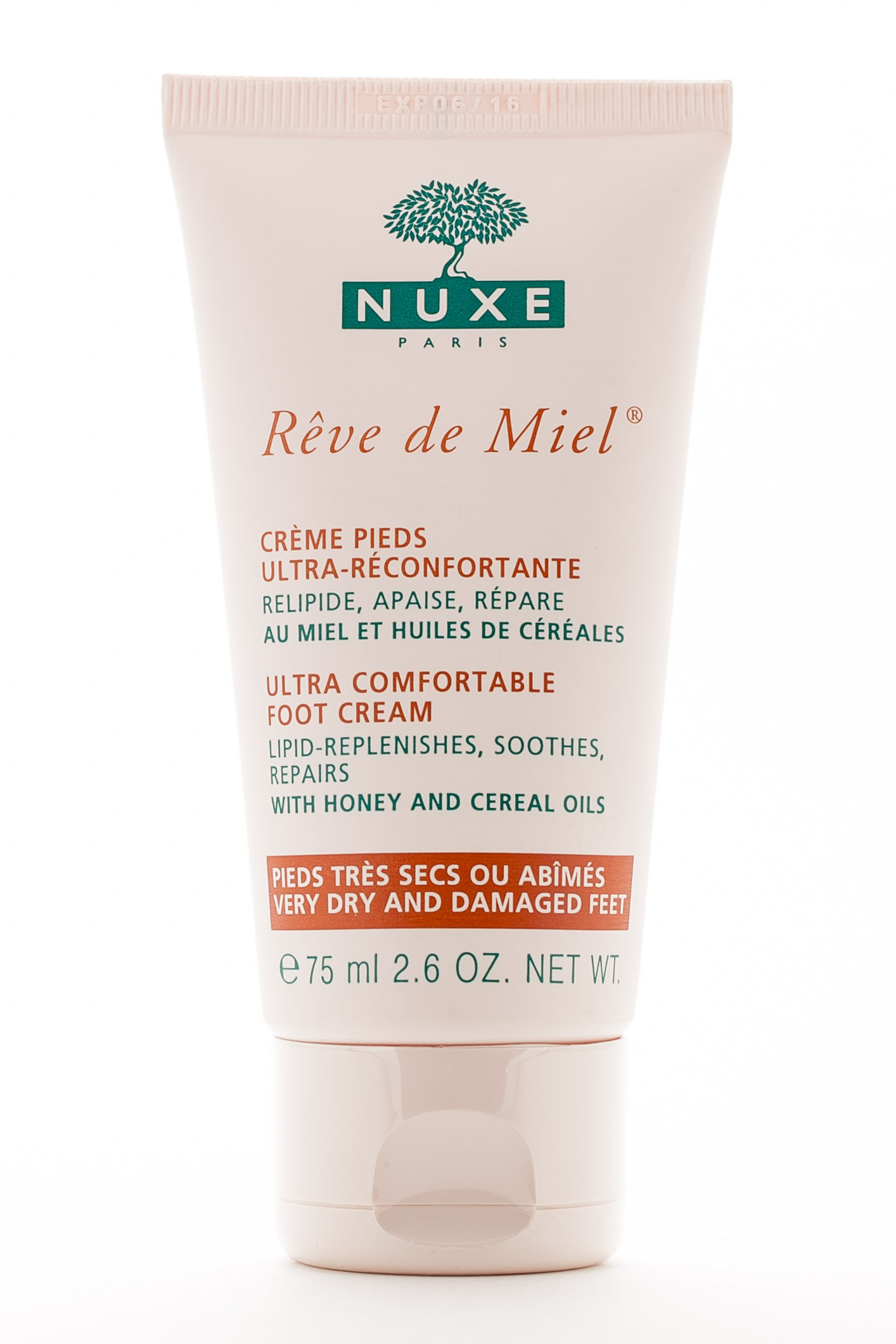 Нюкс Рэв Де Мьель Крем для ног 75 мл (Nuxe, Reve De Miel) фото 1