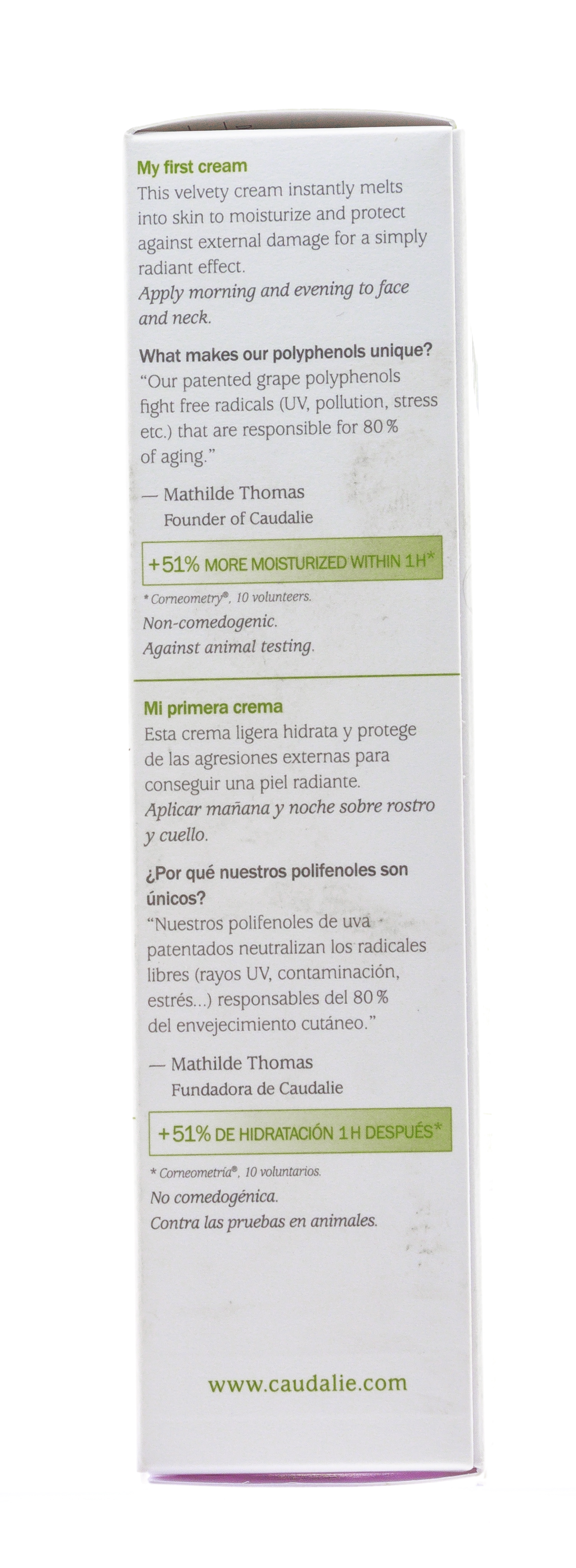 Кодали Крем для лица Premiers Vendages увлажняющий с антиоксидантами, 40 мл (Caudalie, Cleanser & Toners) фото 7