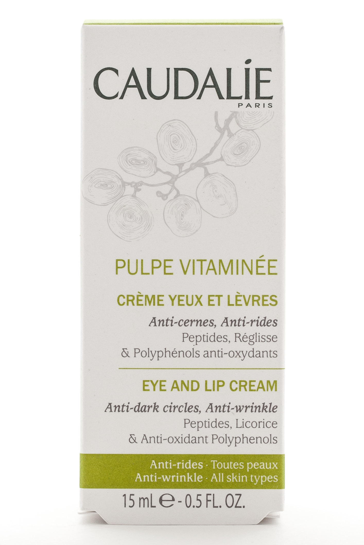 Кодали Крем для глаз и губ Пульп Витамине 15 мл (Caudalie, Pulpe Vitaminee) фото 3