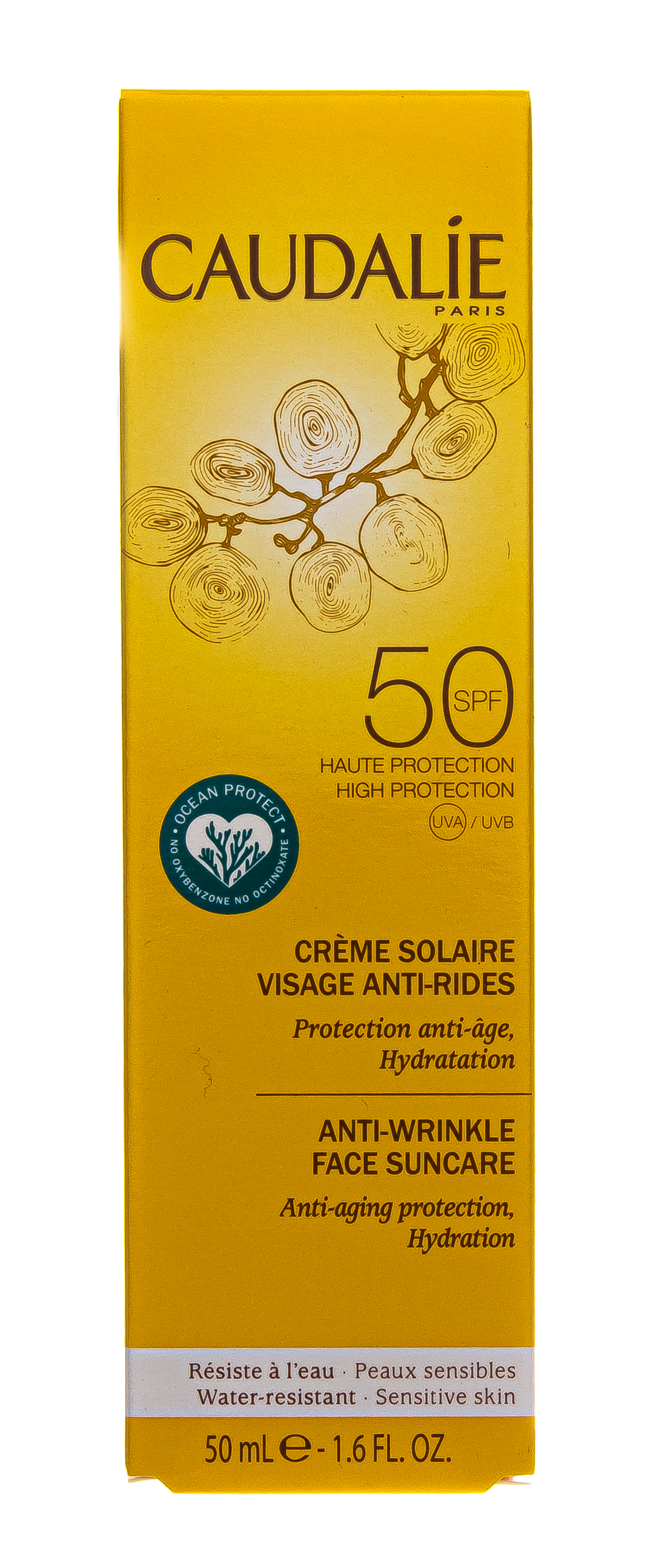 Кодали Солнцезащитный крем для лица против признаков старения SPF 50, 50 мл (Caudalie, Sun care) фото 7