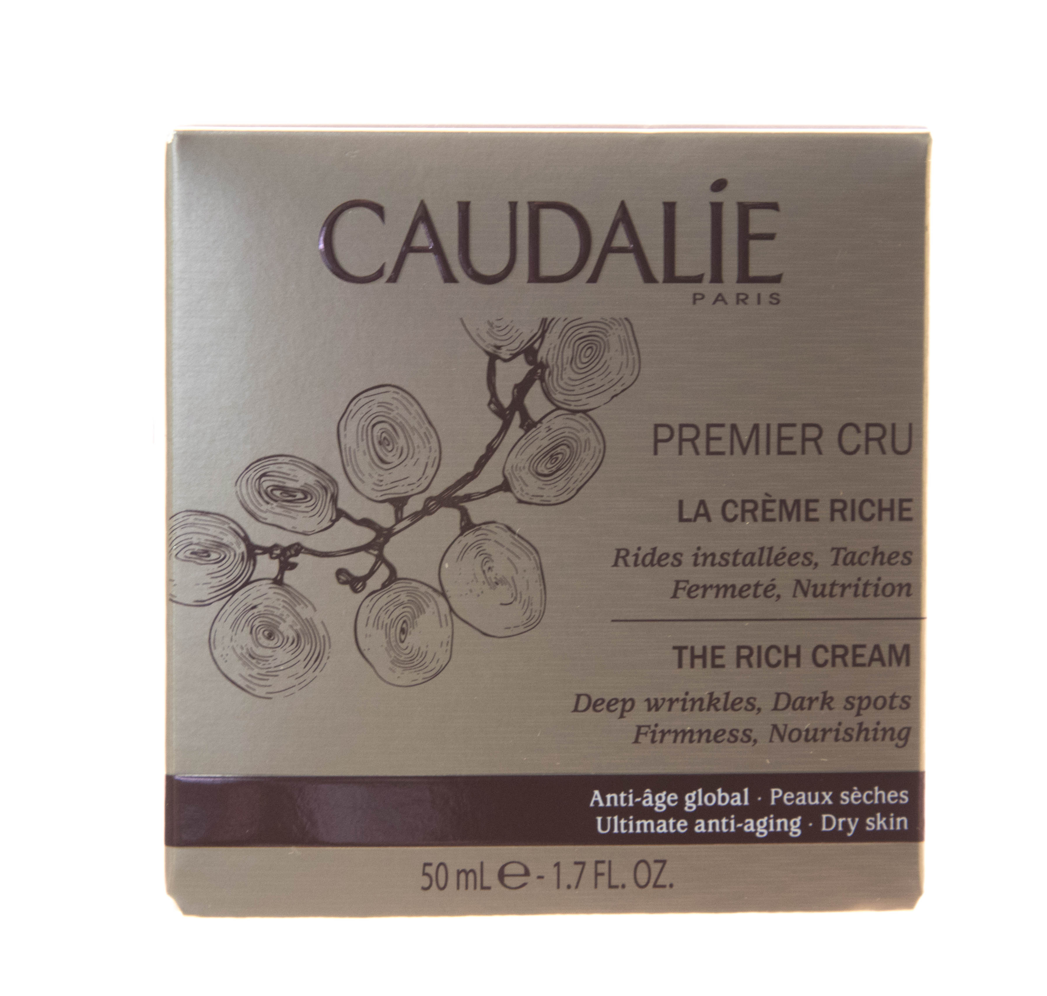 Кодали Крем для лица Premier Cru омолаживающий антивозрастной уход для сухой кожи, 50 мл (Caudalie, Premier Cru) фото 5