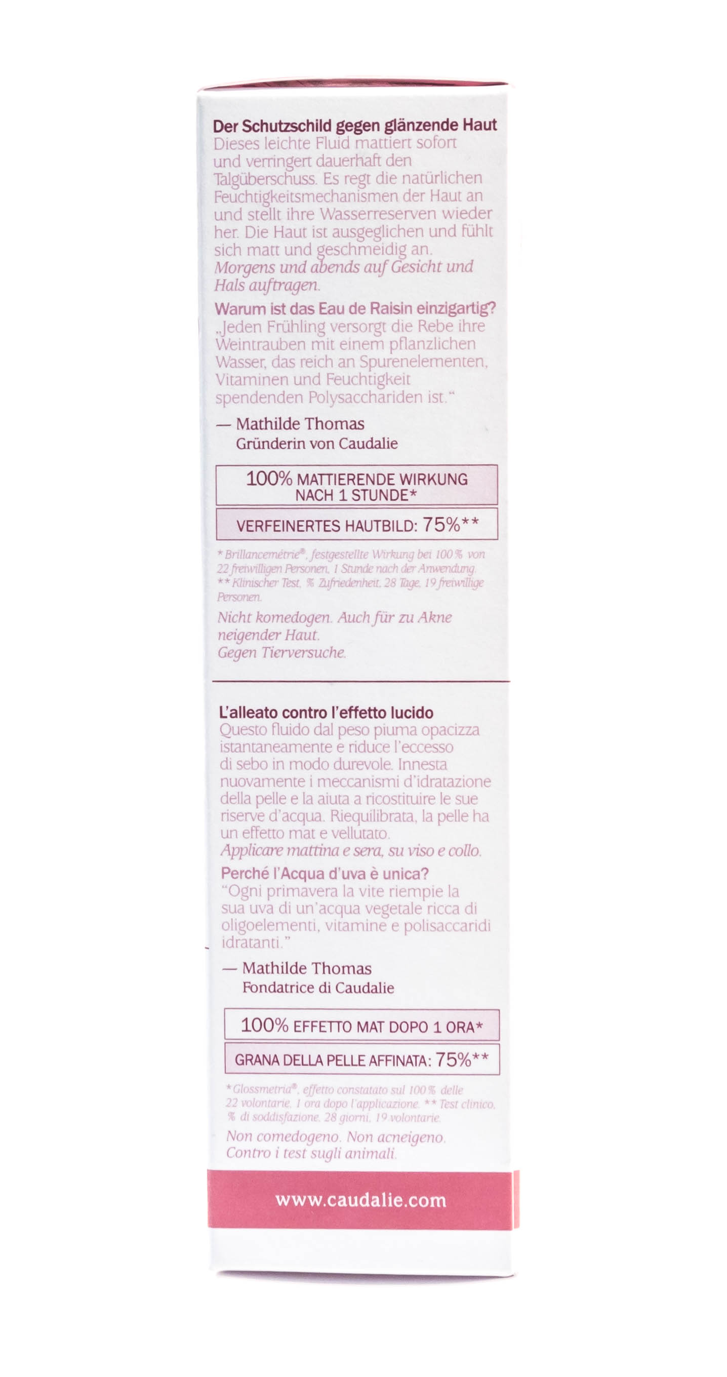 Кодали Крем-флюид для лица Vinosource увлажняющий и матирующий для комбинированной кожи, 40 мл (Caudalie, Vinosource) фото 5