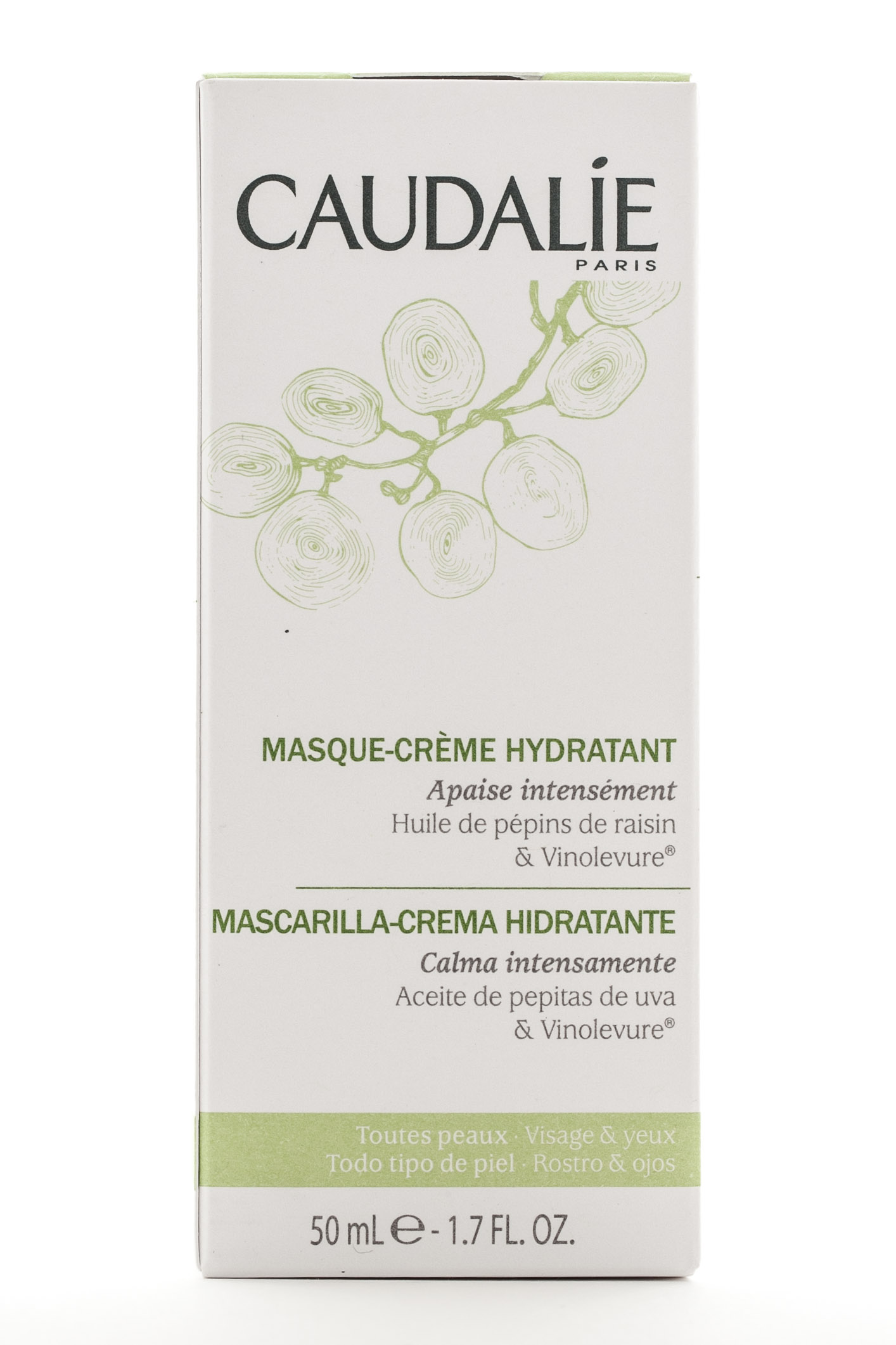 Кодали Увлажняющая маска-крем 50 мл (Caudalie, Hydratant) фото 3