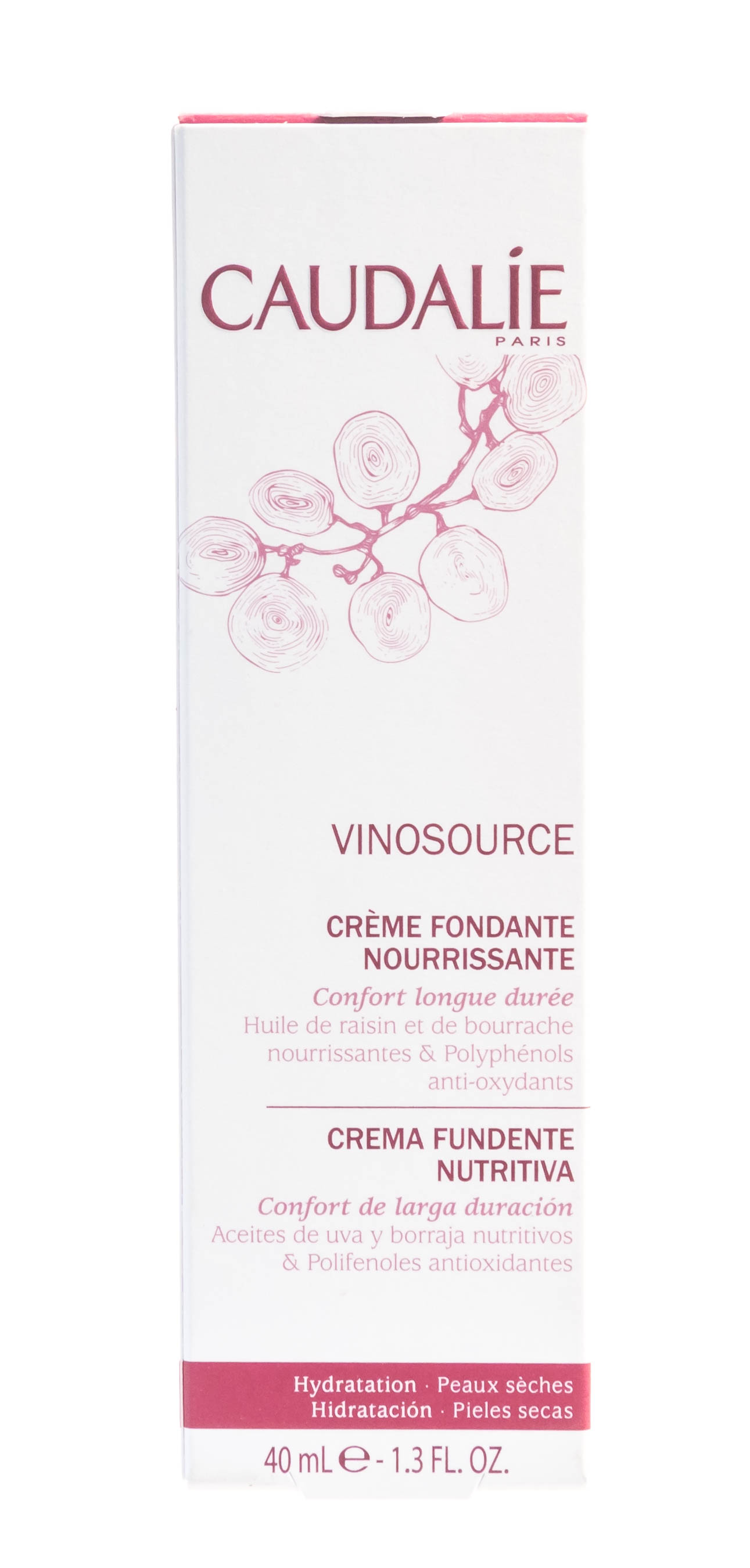 Кодали Крем тающий питательный Виносурс  40 мл (Caudalie, Vinosource) фото 3
