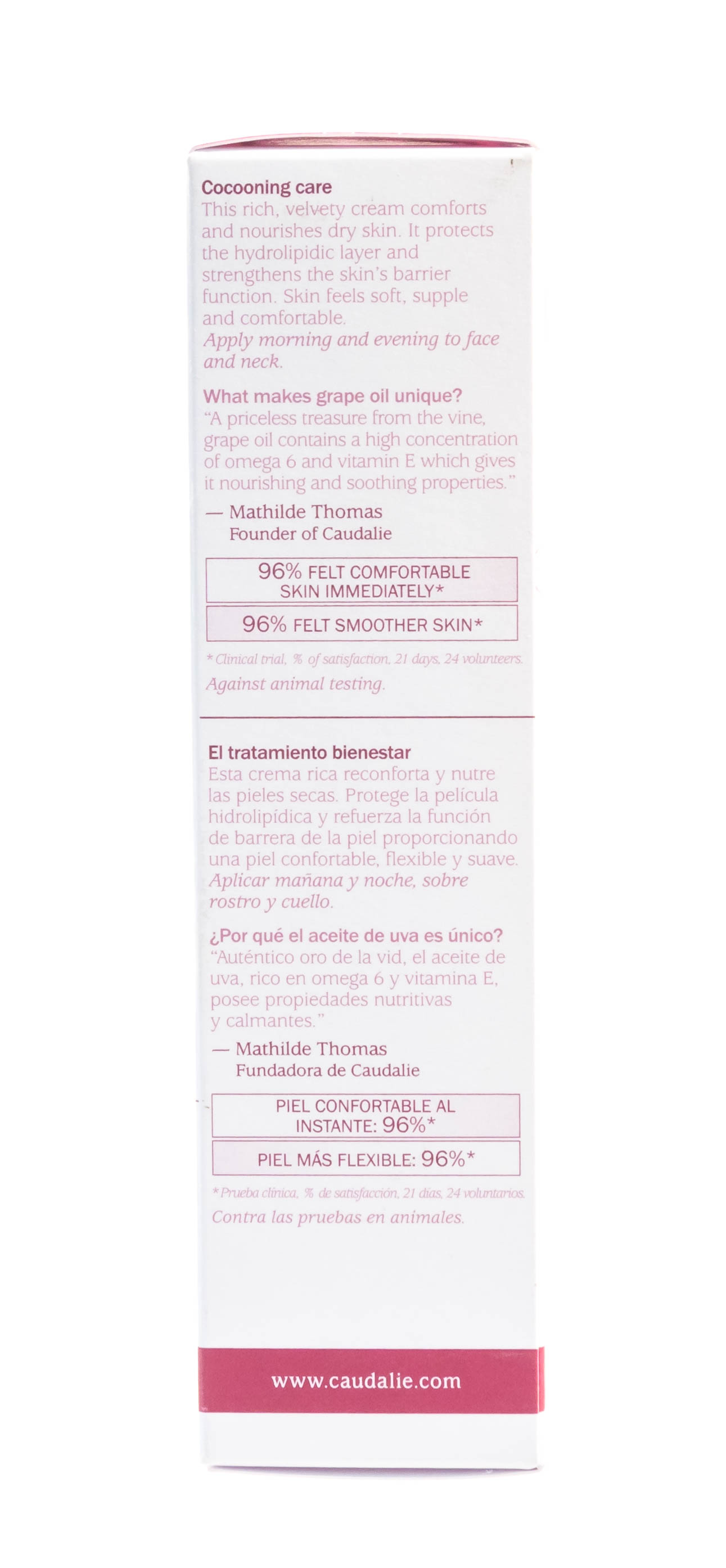 Кодали Крем тающий питательный Виносурс  40 мл (Caudalie, Vinosource) фото 2