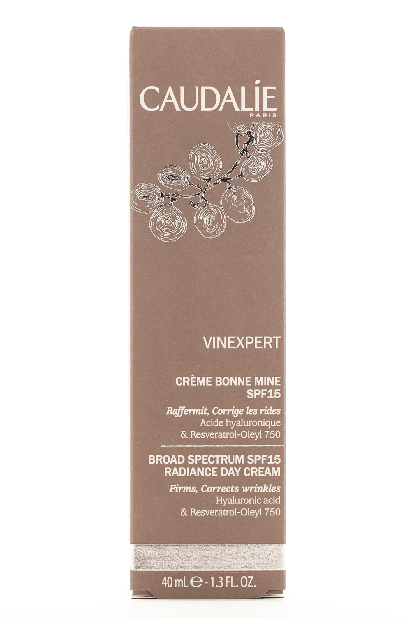 Кодали Дневной увлажняющий крем SPF 15  Виноэксперт 40 мл (Caudalie, Vinexpert) фото 4