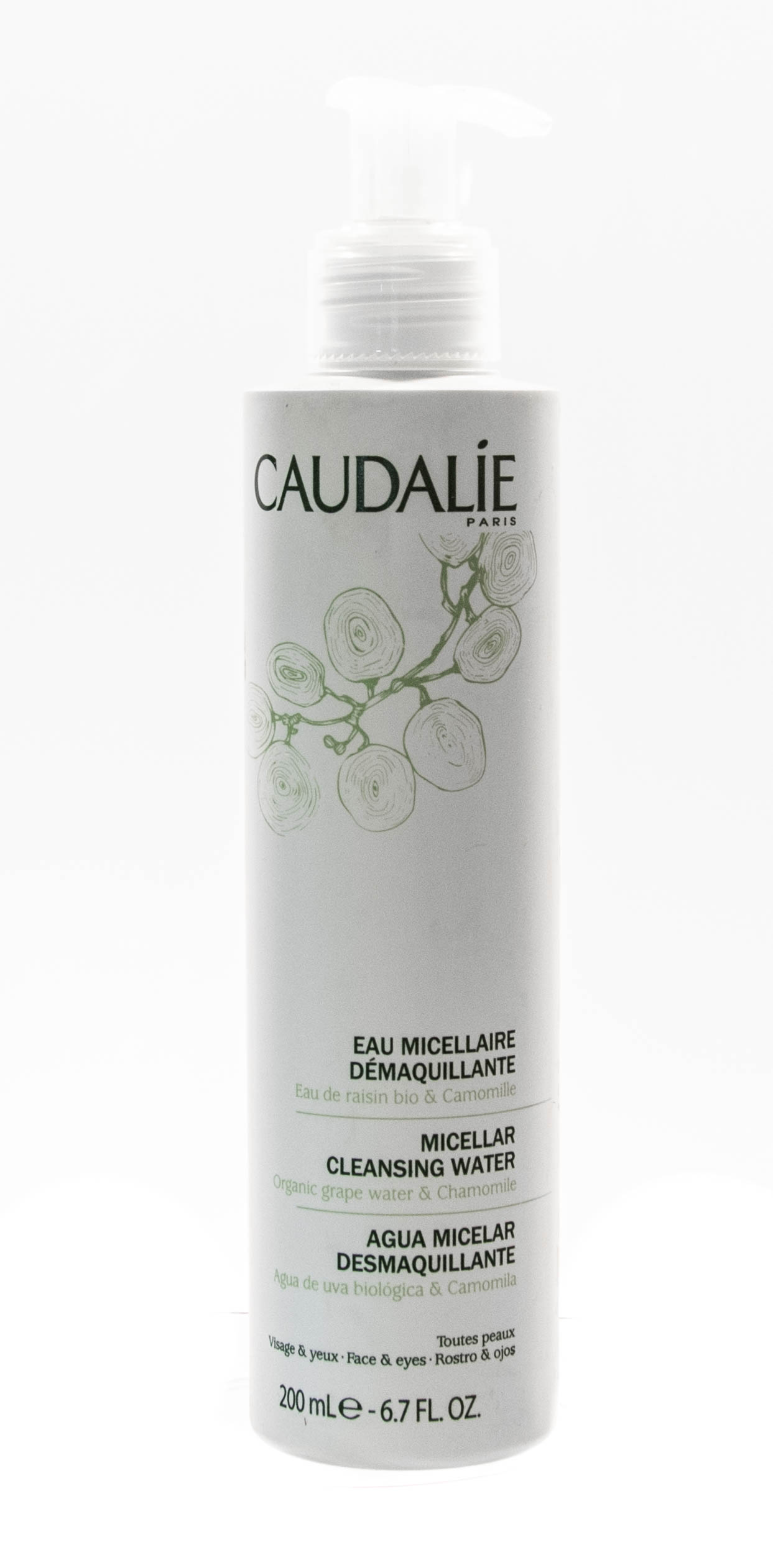 Кодали Мицеллярная вода для снятия макияжа 200 мл (Caudalie, Cleanser & Toners) фото 1