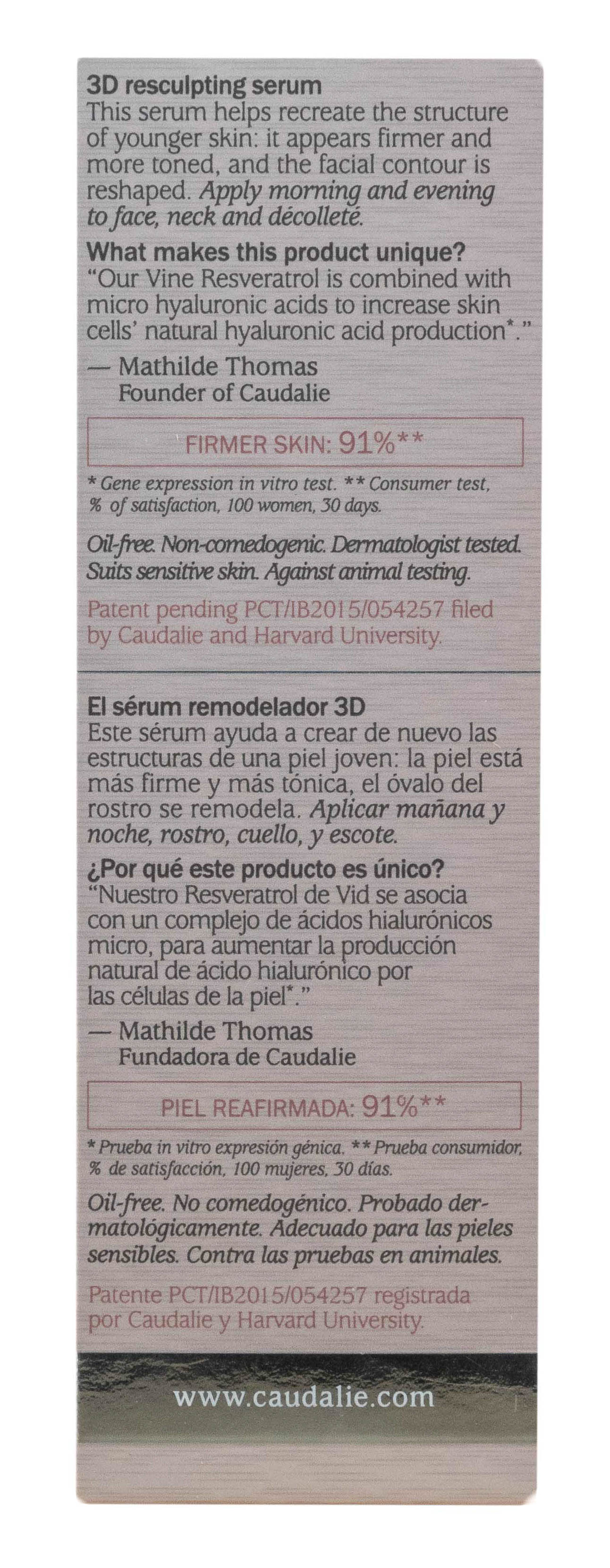 Кодали Сыворотка для лица Resveratrol [Lift] лифтинг-эффект против признаков старения 30 мл (Caudalie, Resveratrol [Lift]) фото 5