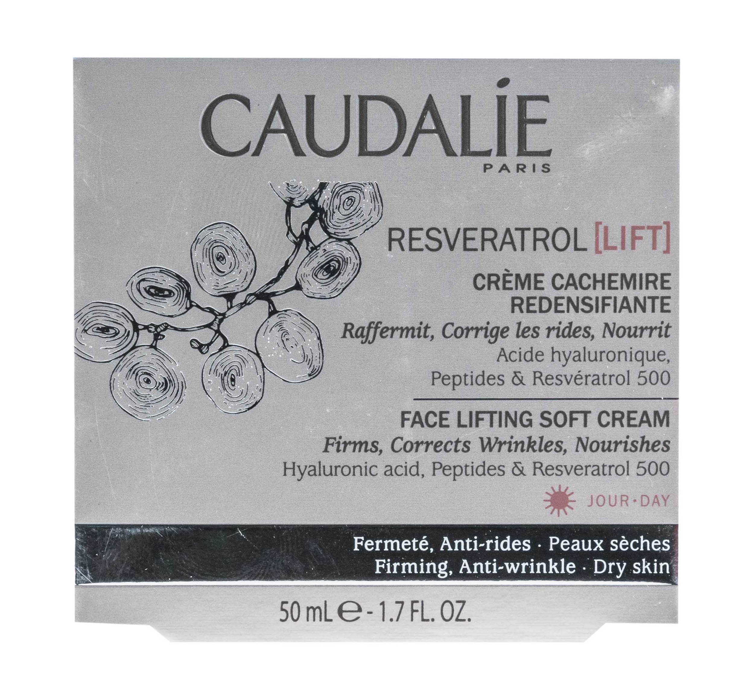 Кодали Крем-кашемир для лица Resveratrol [Lift] лифтинг-эффект против признаков старения, 40 мл (Caudalie, Resveratrol [Lift]) фото 6
