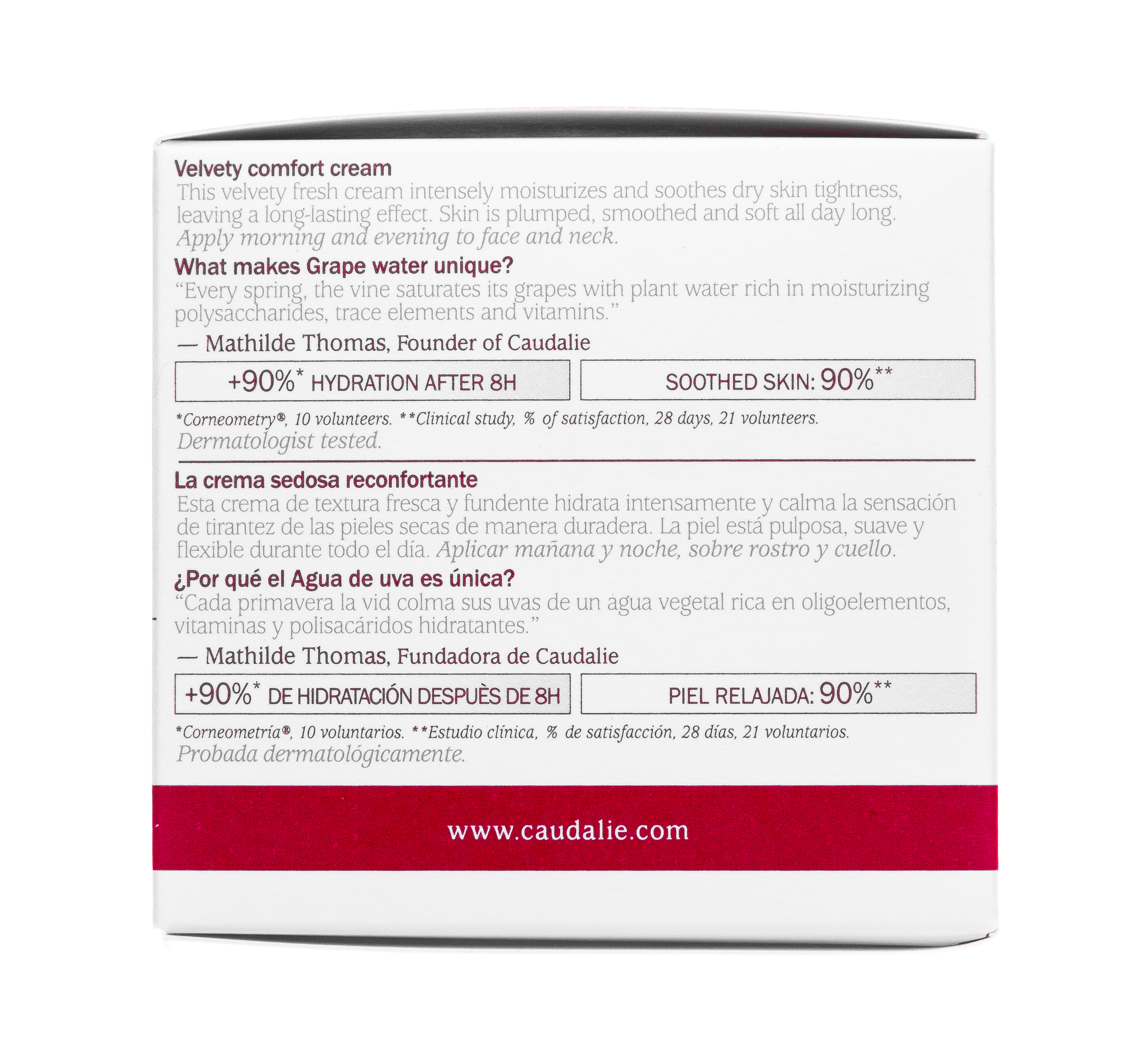 Кодали Крем для лица Vinosource интенсивно увлажняющий для чувствительной кожи, 50 мл (Caudalie, Vinosource) фото 7