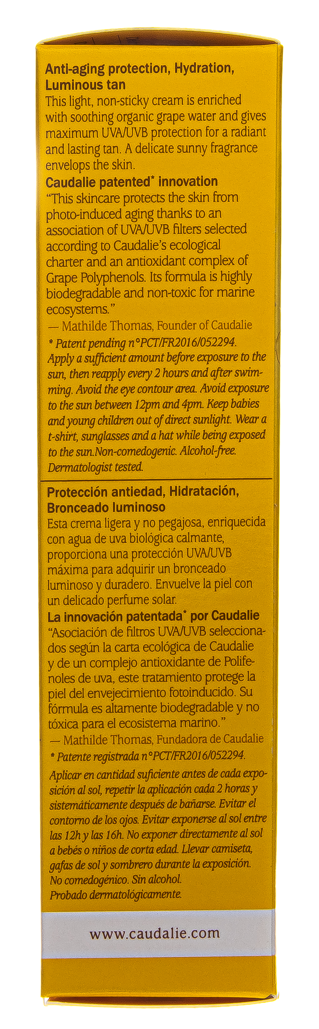 Кодали Солнцезащитный крем для лица против признаков старения SPF 30, 50 мл (Caudalie, Sun care) фото 5