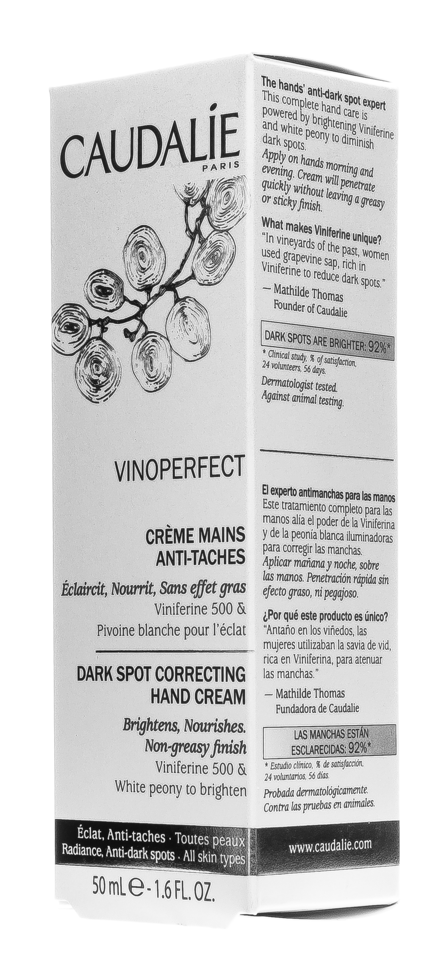 Кодали Крем для рук и ногтей Vinoperfect против пигментных пятен, 50 мл (Caudalie, Vinoperfect) фото 5