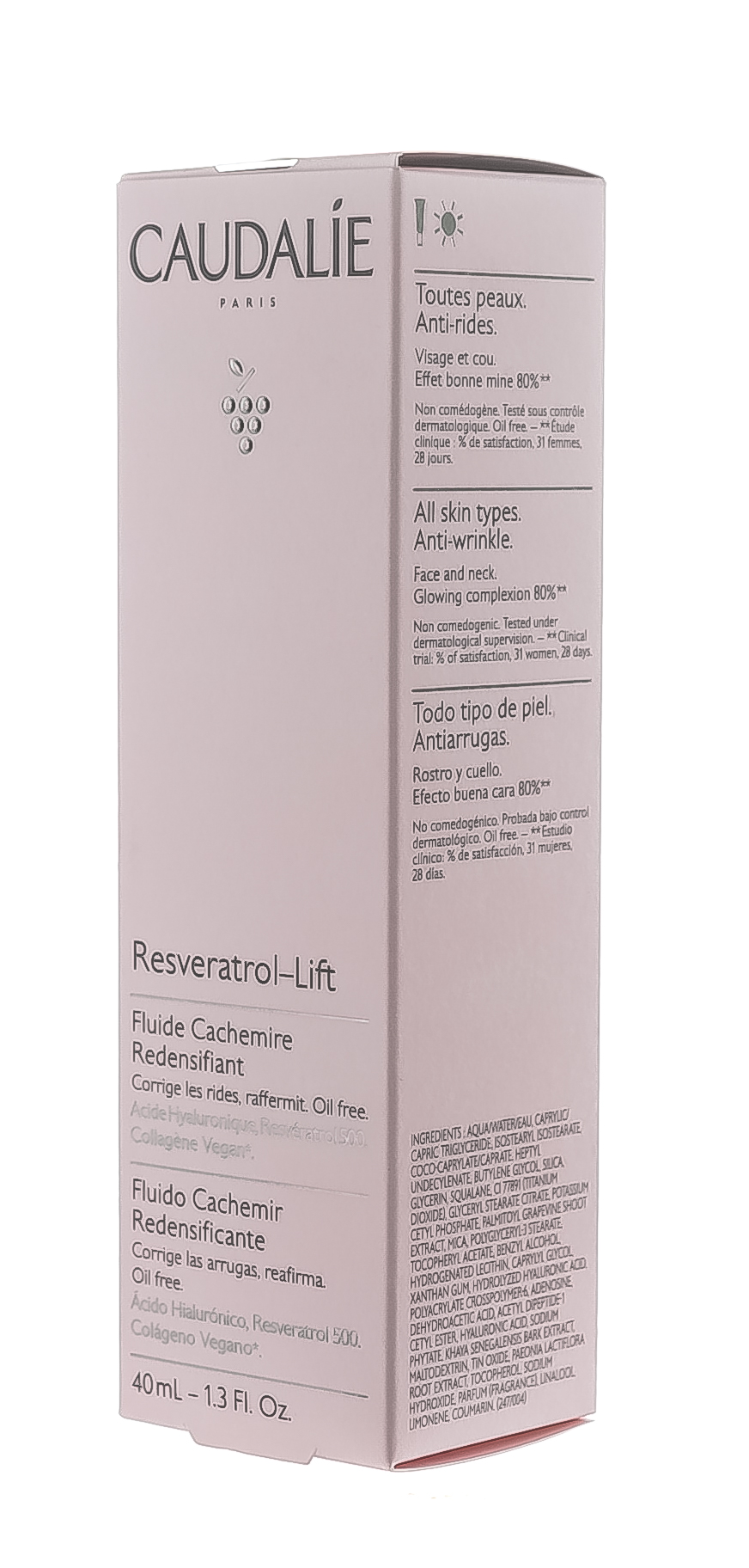 Кодали Укрепляющий дневной флюид с кашемировой текстурой Lightweight Firming Cashmere Cream, 40 мл (Caudalie, Resveratrol Lift) Кодали Укрепляющий дневной флюид с кашемировой текстурой Lightweight Firming Cashmere Cream, 40 мл (Caudalie, Resveratrol Lift) фото 5