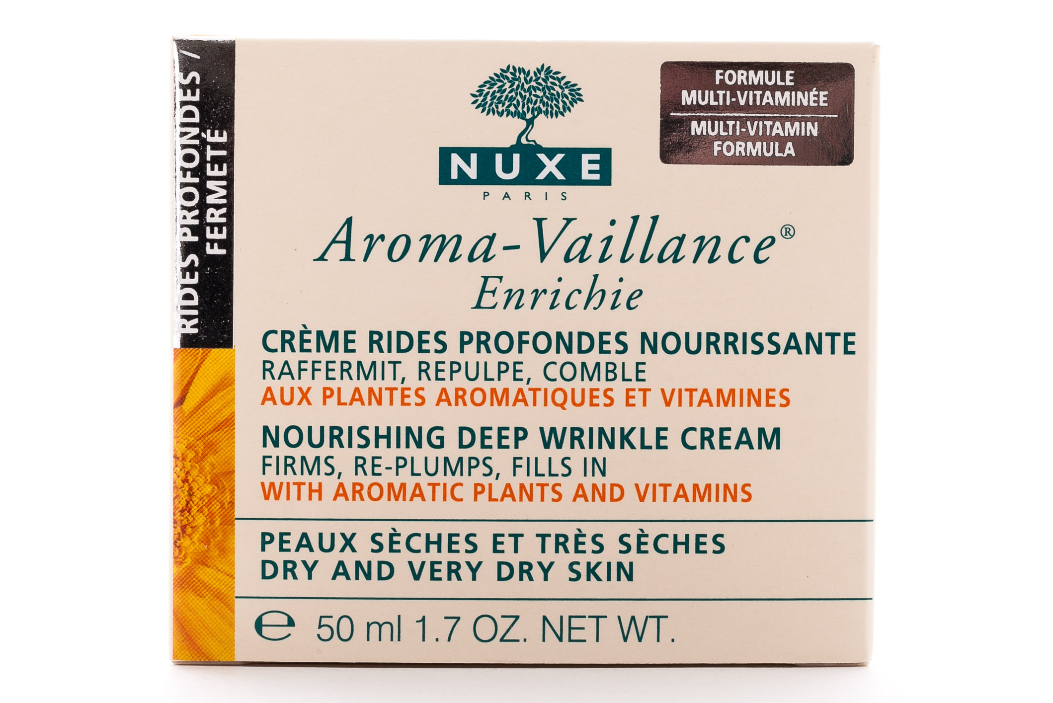 Нюкс Арома-Вайанс Интенсивный питательный крем против морщин 50 мл (Nuxe, Aroma-Vaillance) фото 1