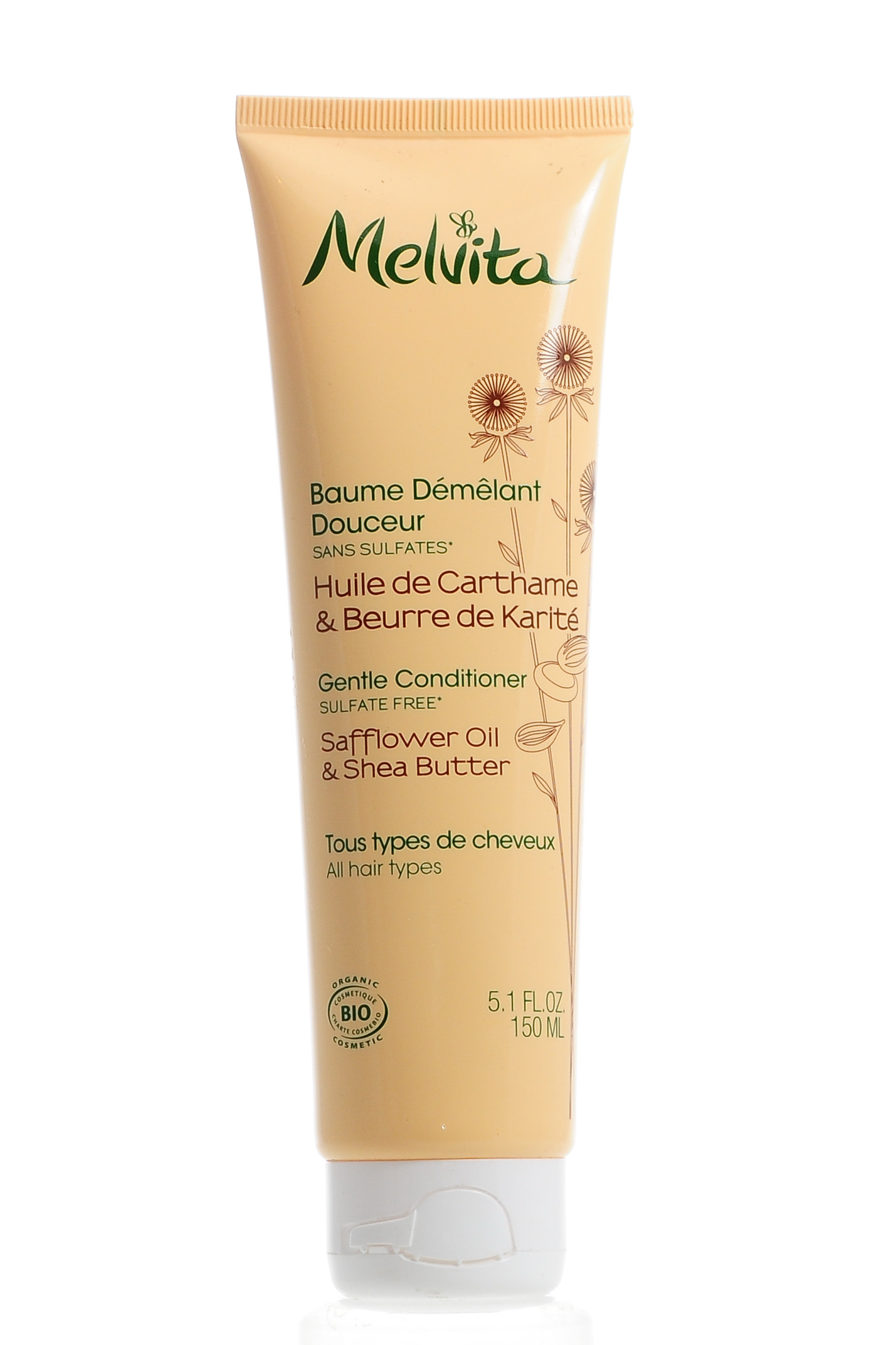 Мелвита Мягкий кондиционер для любого типа волос 150 мл (Melvita, Уход за волосами) фото 1