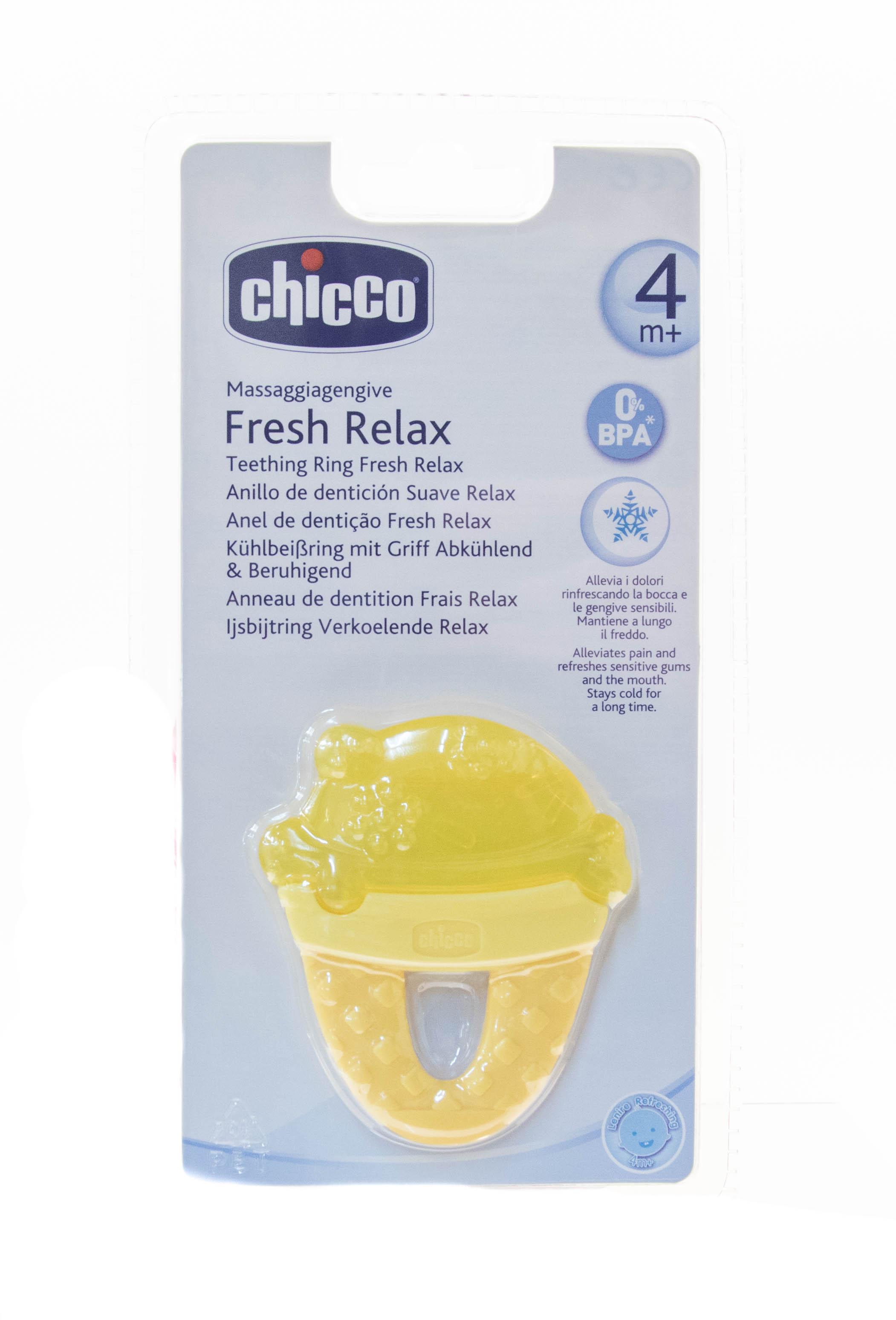 Чико Прорезыватель-игрушка Fresh Relax 