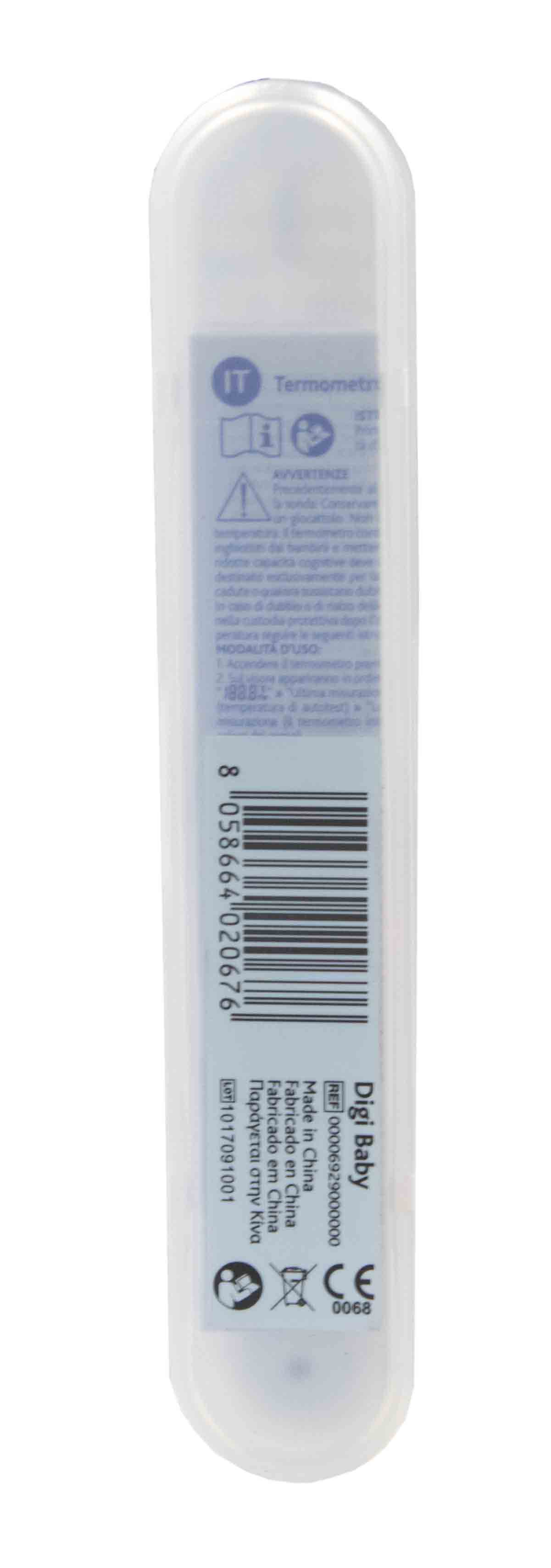 Чико Термометр педиатрический DigiBaby, 3-в-1, цифровой в футляре, 0 мес.+ (Chicco, Аксессуары) фото 2