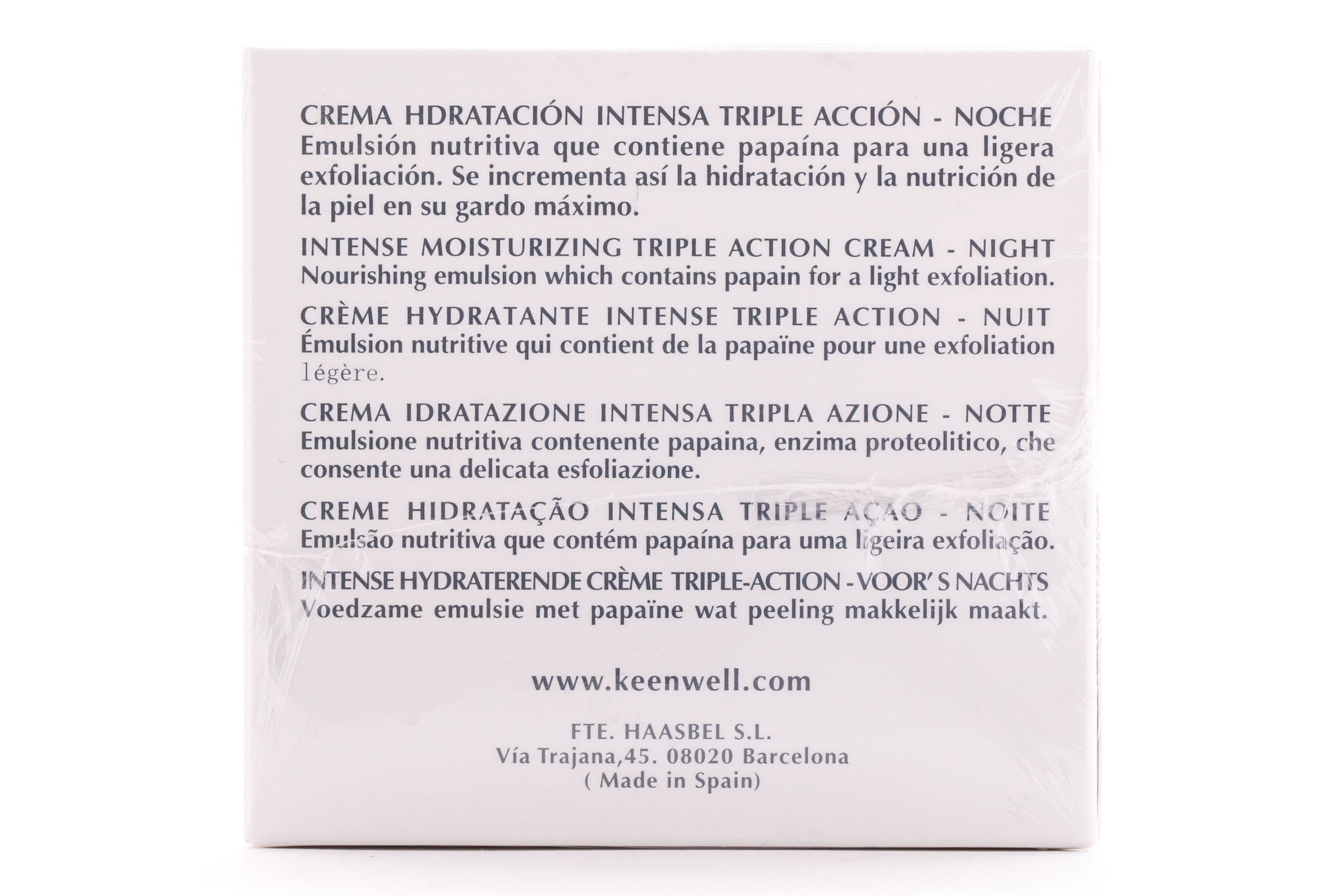  Аквасфера ночной  интенсивно увлажняющий крем тройного действия 80 мл (Aquasphera) фото 1