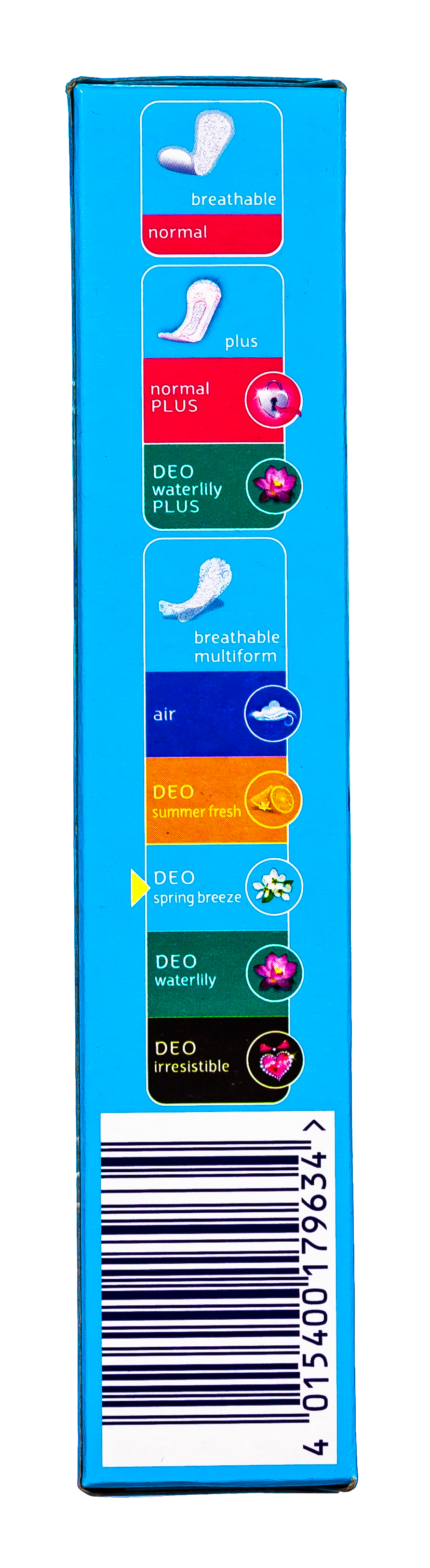 Дискрит Прокладки мультиформ дышащие, 20 шт (Discreet, Deo Весенний бриз) фото 4