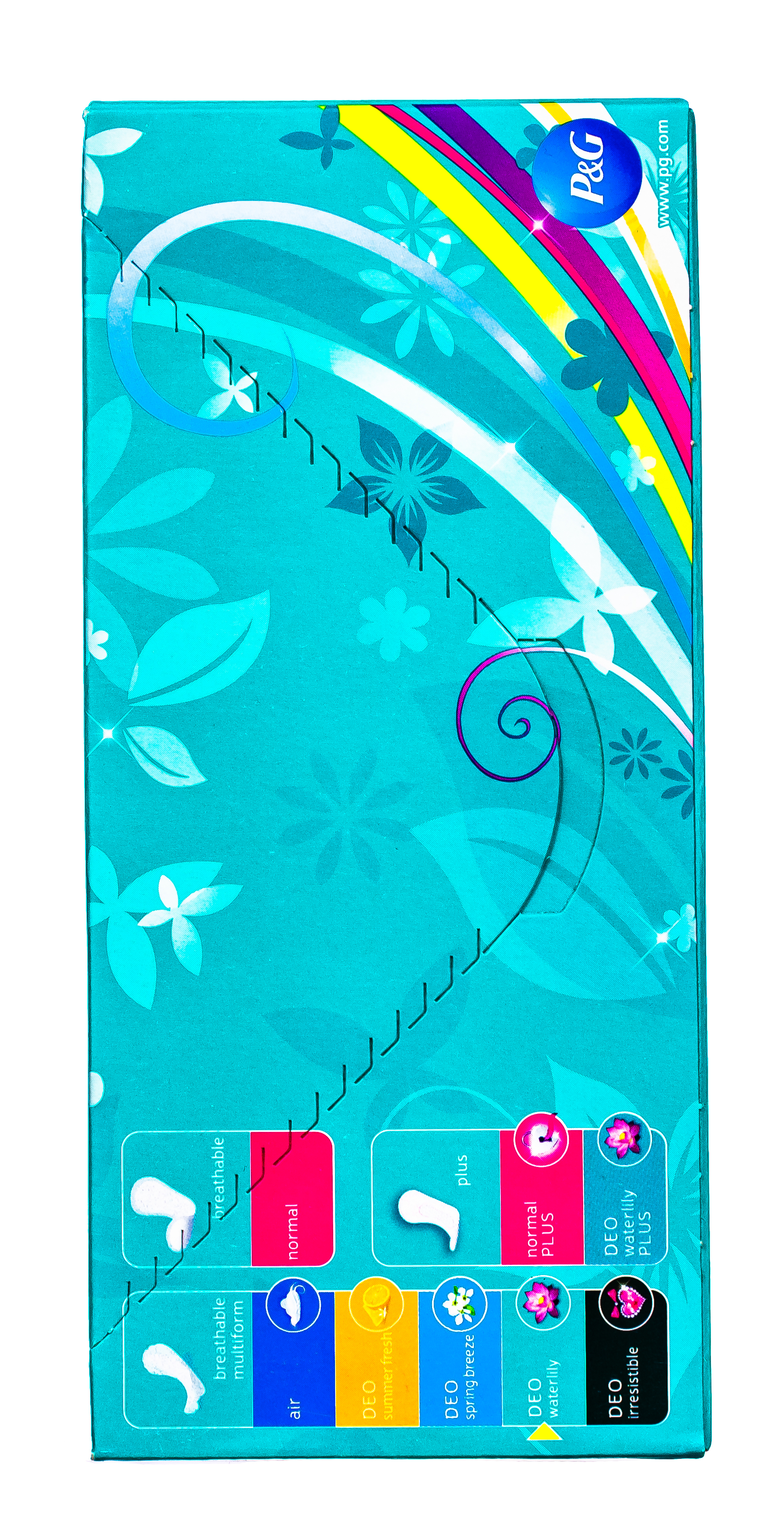 Дискрит Ежедневные дышащие прокладки мультиформ, 20 шт (Discreet, Deo Водная лилия) фото 3