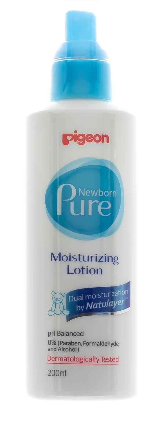 Пиджин Newborn Pure Увлажняющее молочко 0+ мес, 200 мл (Pigeon, Косметика) Пиджин Newborn Pure Увлажняющее молочко 0+ мес, 200 мл (Pigeon, Косметика) фото 1