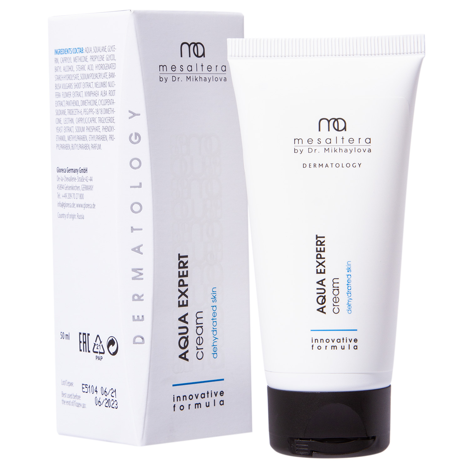 Мезальтера Увлажняющий крем, 50 мл (Mesaltera by DR. Mikhaylova, Aqua Expert) фото 1