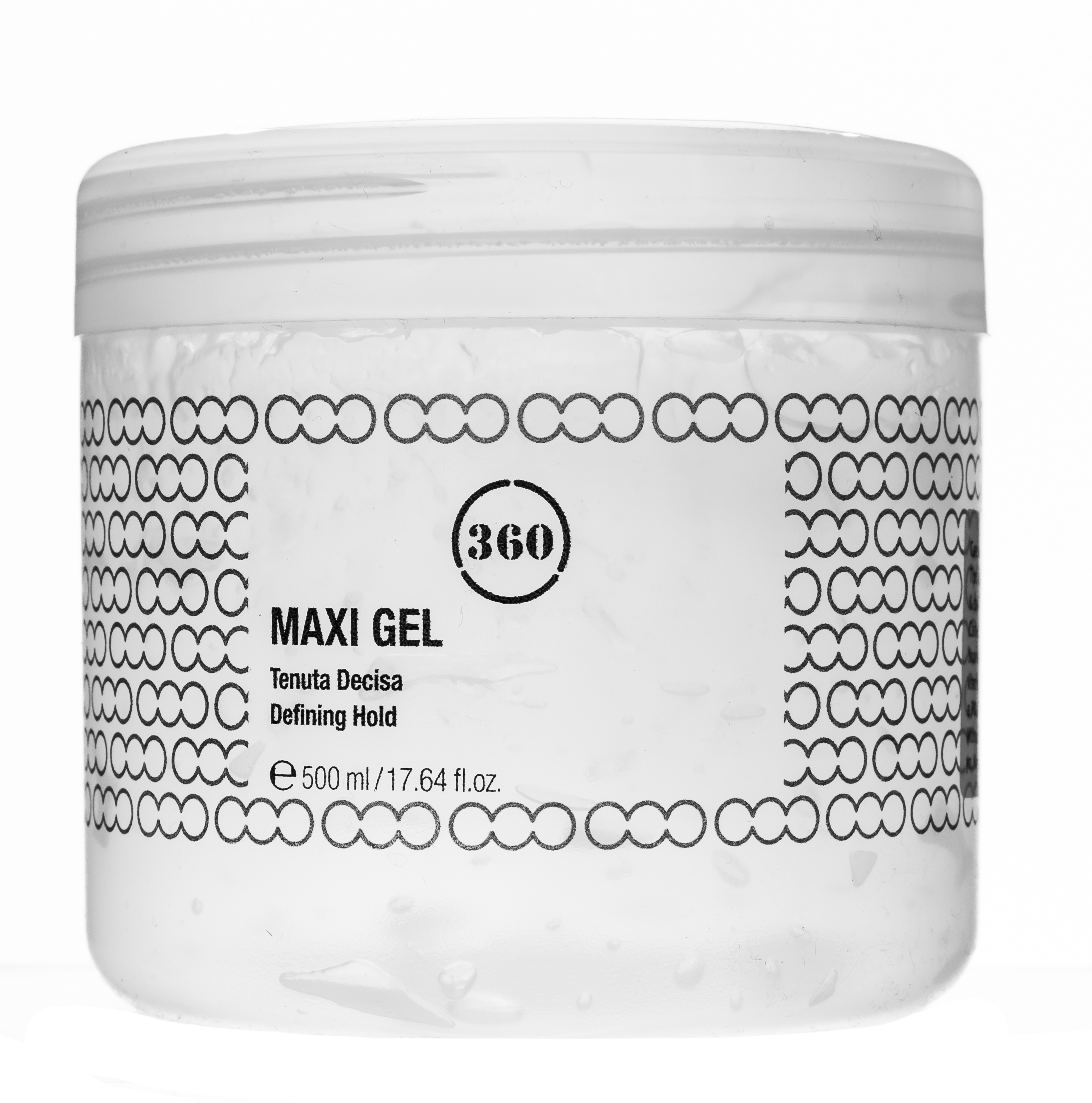 360 Гель для волос с сильной фиксацией Maxi Gel, 500 мл. фото