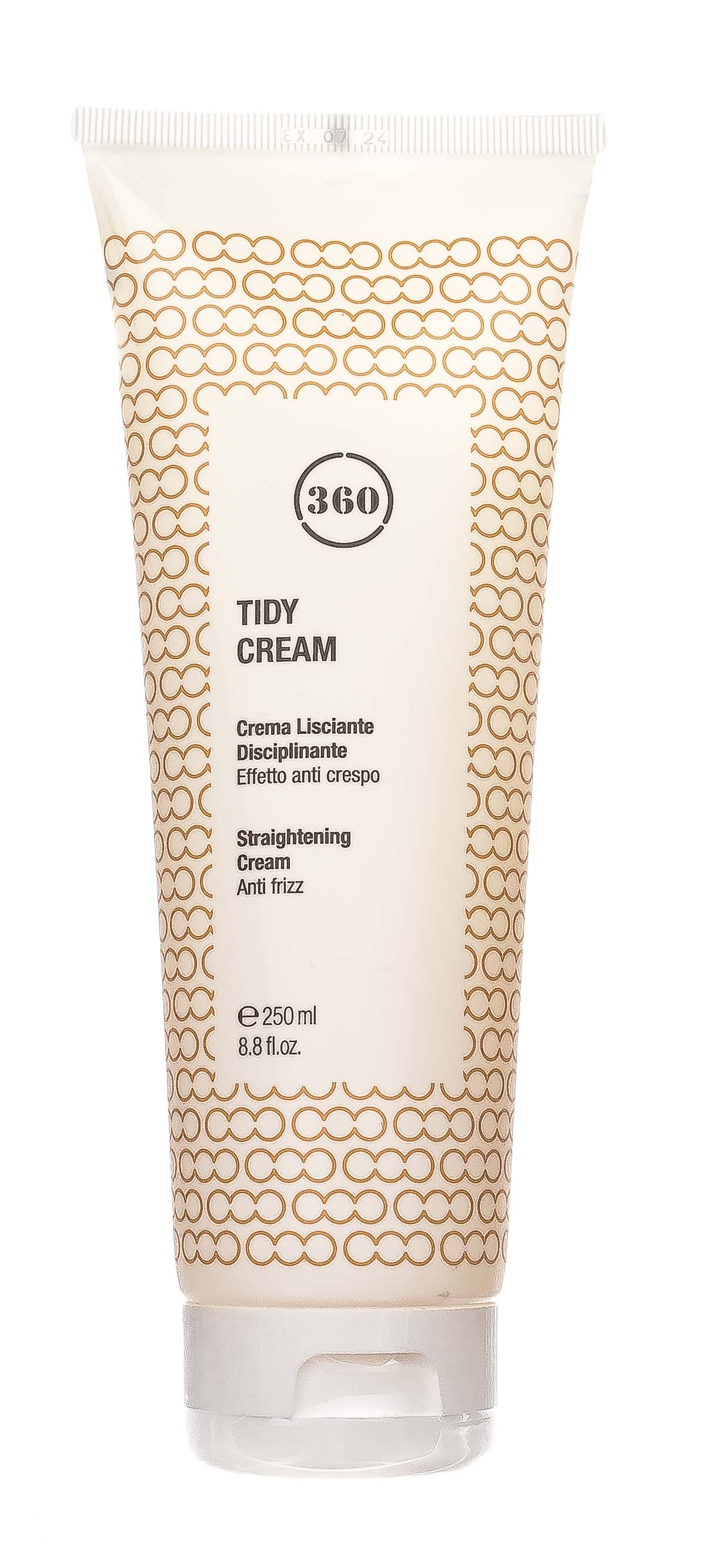 

360 Разглаживающий крем для непослушных волос Tidy Cream, 250 мл (360, Стайлинг), Стайлинг