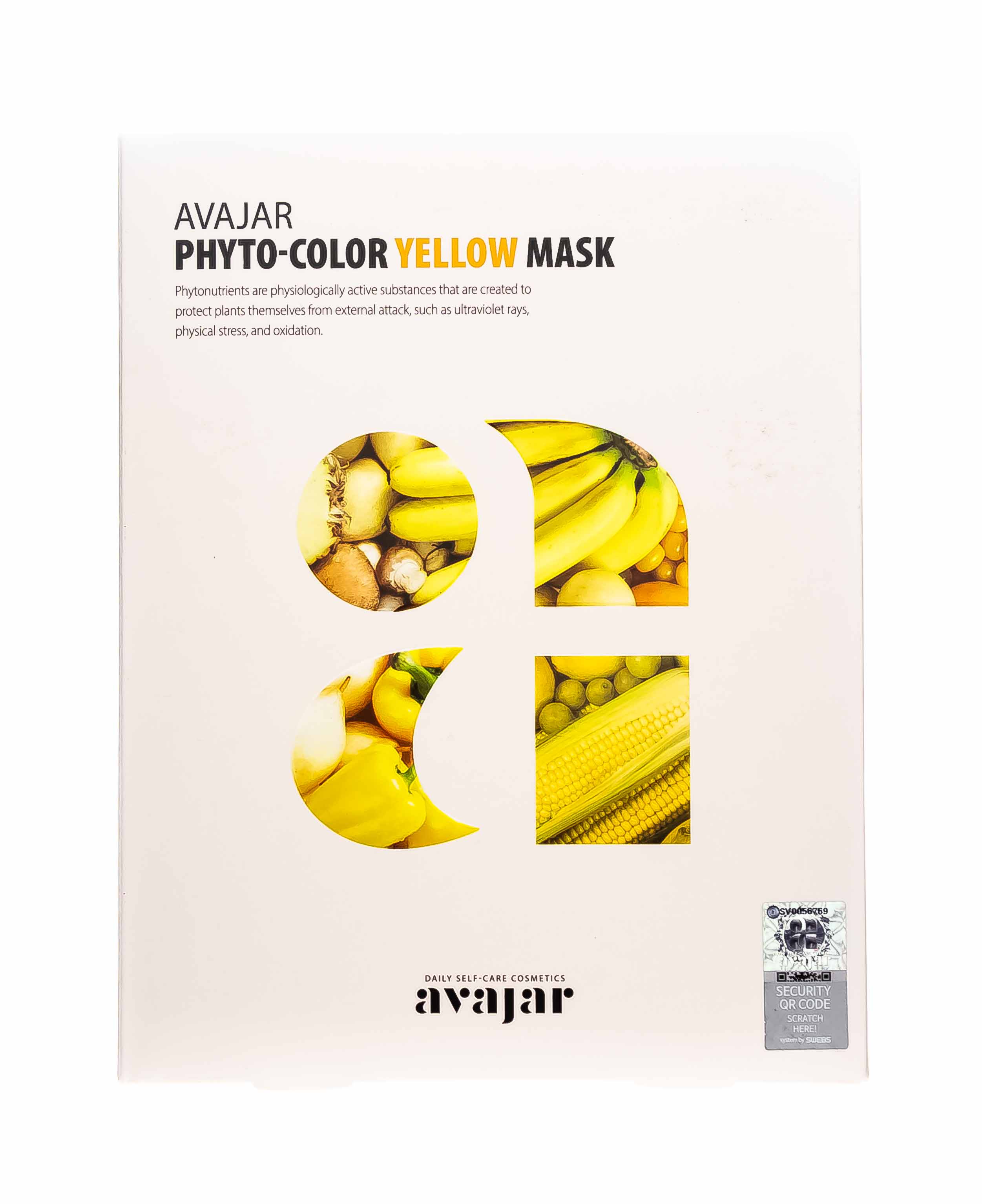 Аваджар Avajar Phyto-Color Yellow Mask Осветляющая маска 10 шт (Avajar, Для лица) Аваджар Avajar Phyto-Color Yellow Mask Осветляющая маска 10 шт (Avajar, Для лица) фото 1