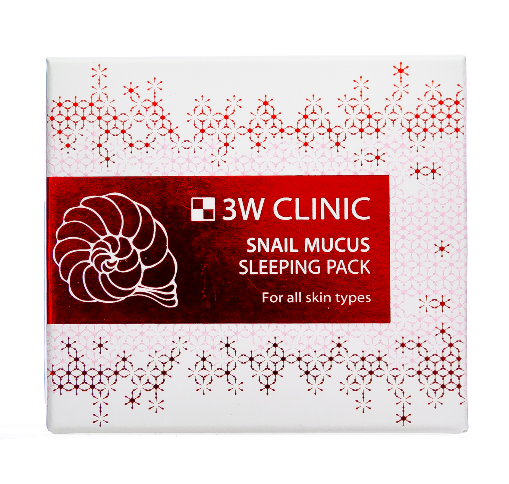  Ночная гель-маска для лица с улиточным муцином, 100 мл (3W Clinic, Для лица) фото 1