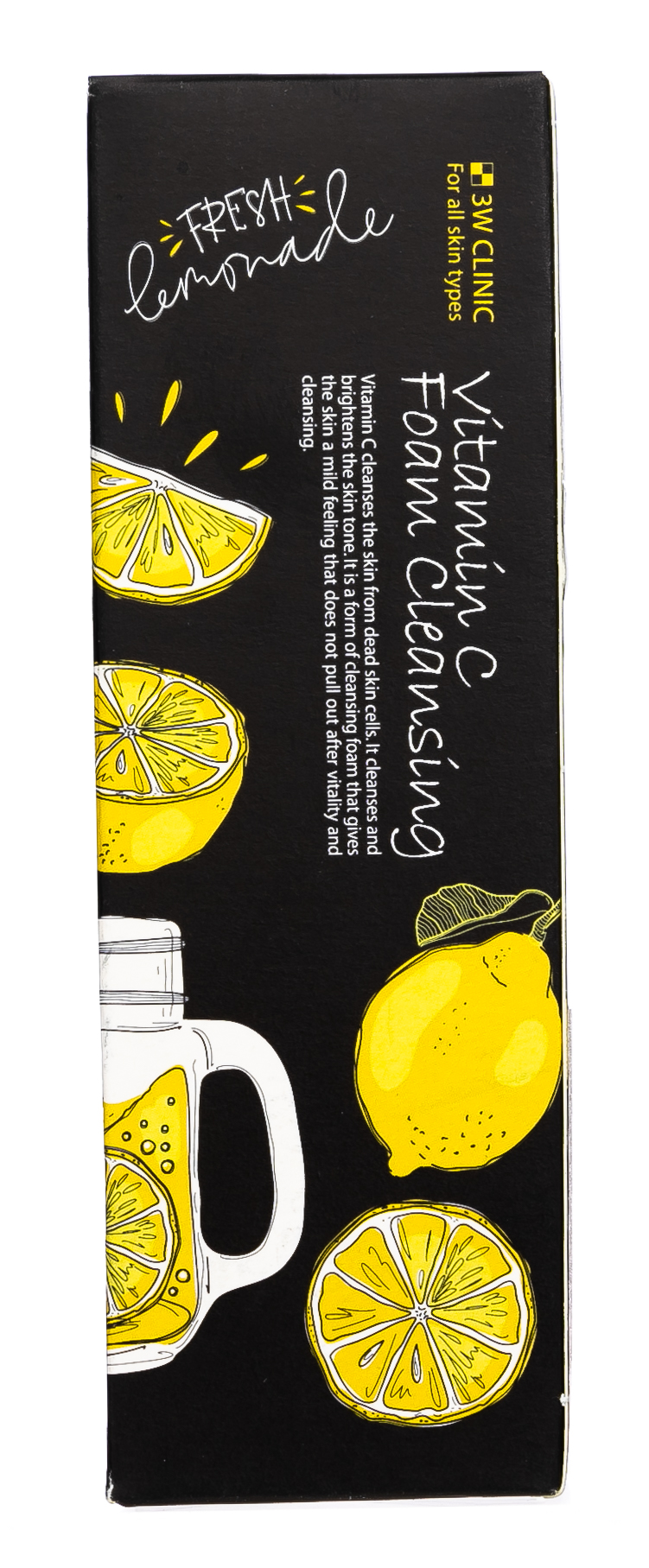  Пенка для умывания с витамином С, 100 мл (3W Clinic, Для лица) фото 1