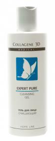 Medical Collagene 3D Гель очищающий для жирной и комбинированной кожи лица Expert Pure, 250 мл. фото